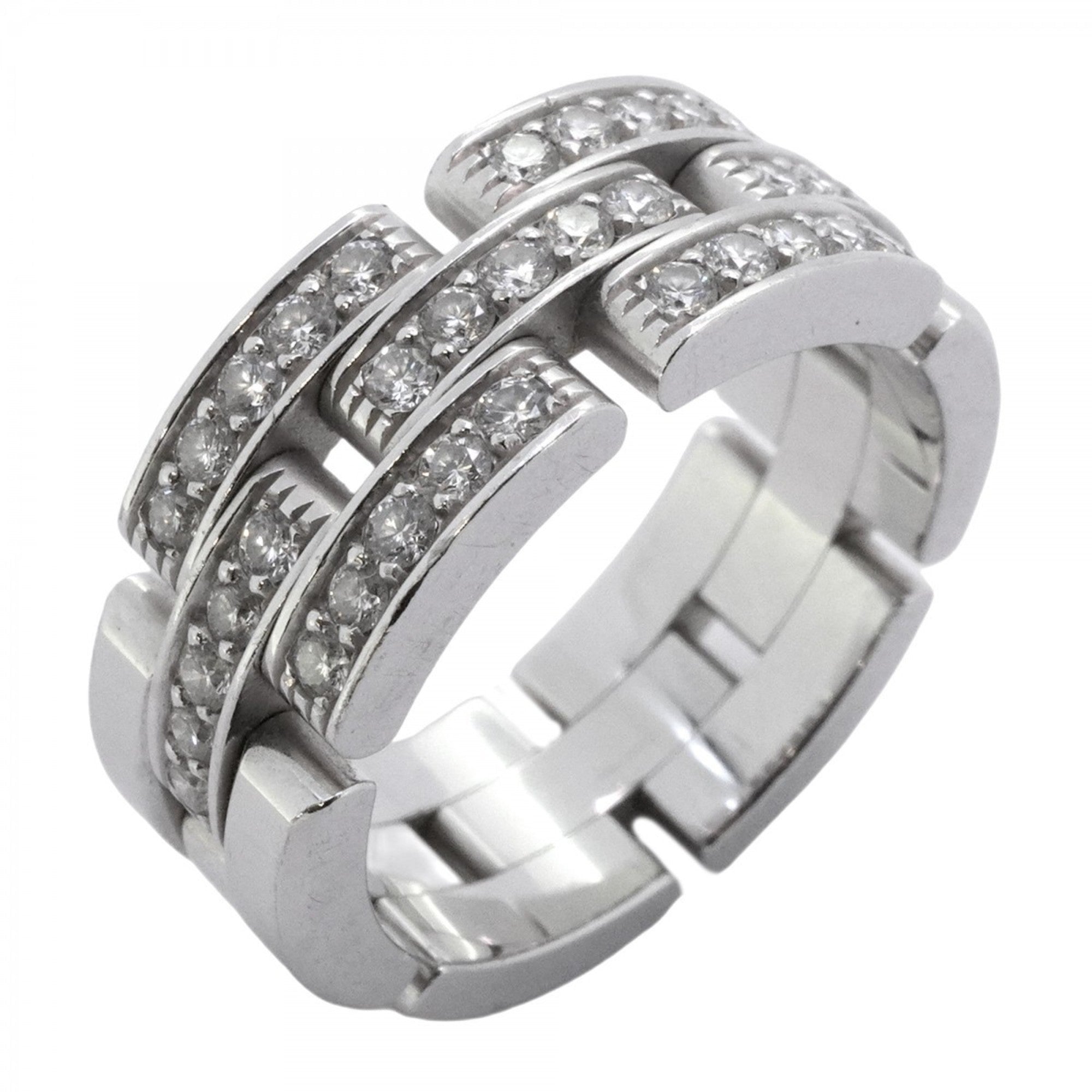 Panthere Ring 18K White Gold