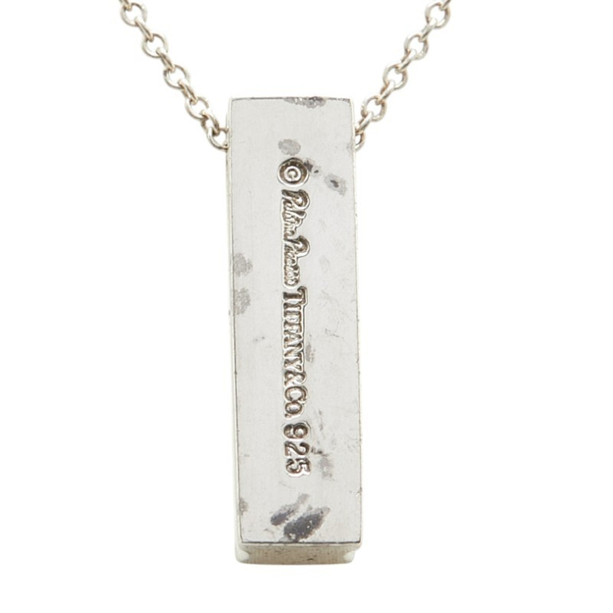 Pendant Necklace Sterling Silver with Diamond