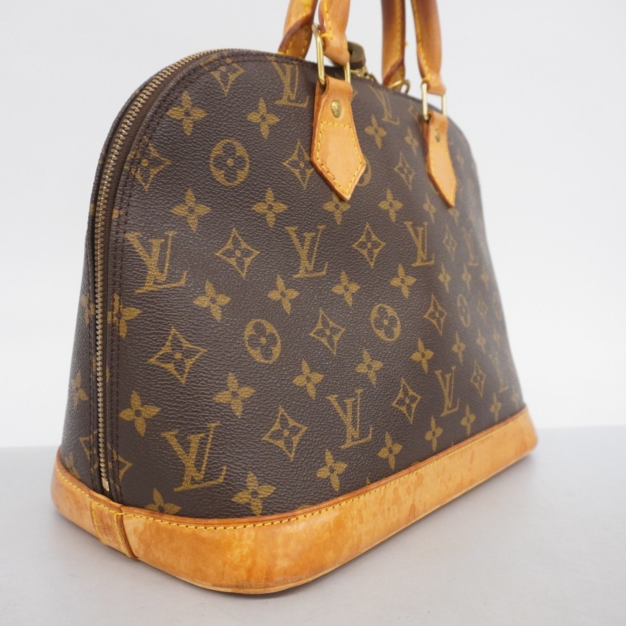 Vintage Alma Handbag Monogram Canvas PM