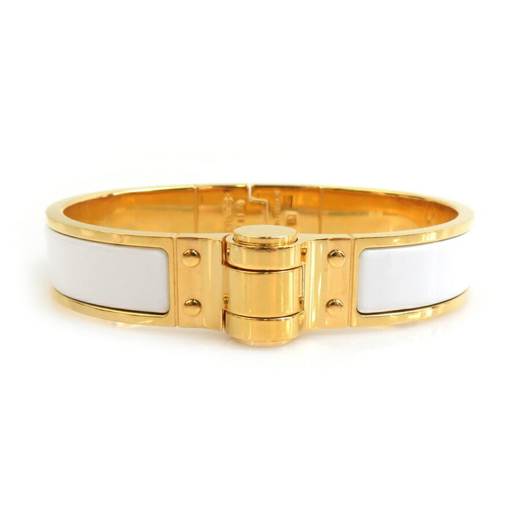 Charnière Bangle Enamel and Metal Mini Bracelet
