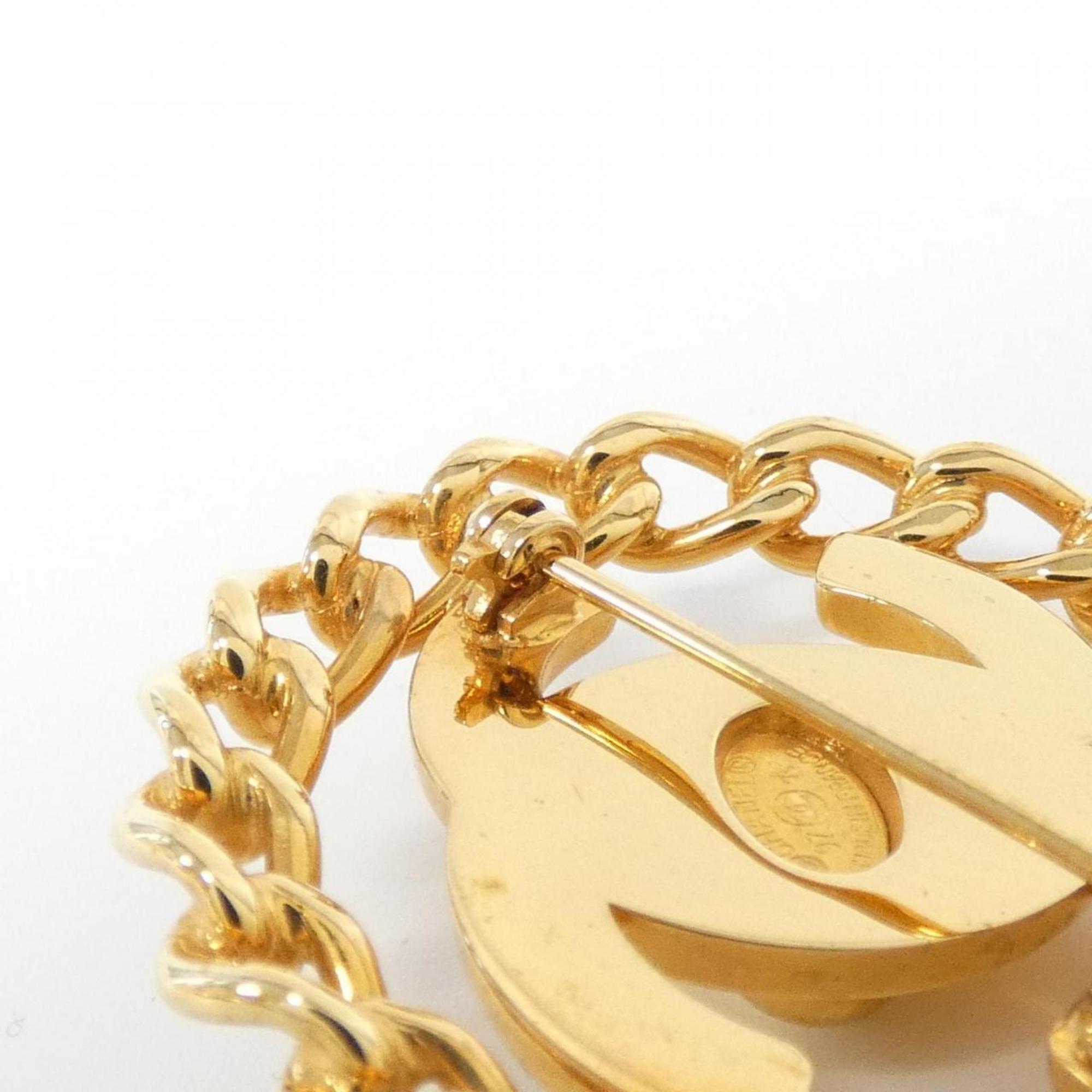Brooch Gold-Tone Metal