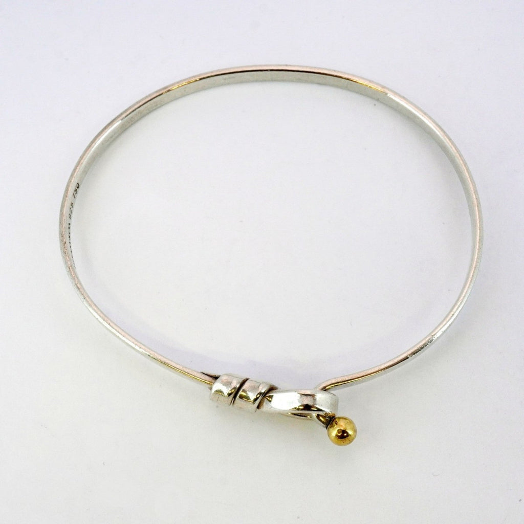 Bracelet 18K Yellow Gold and Sterling Silver