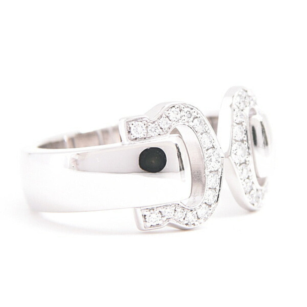 C2 Ring 18K White Gold with Diamond
