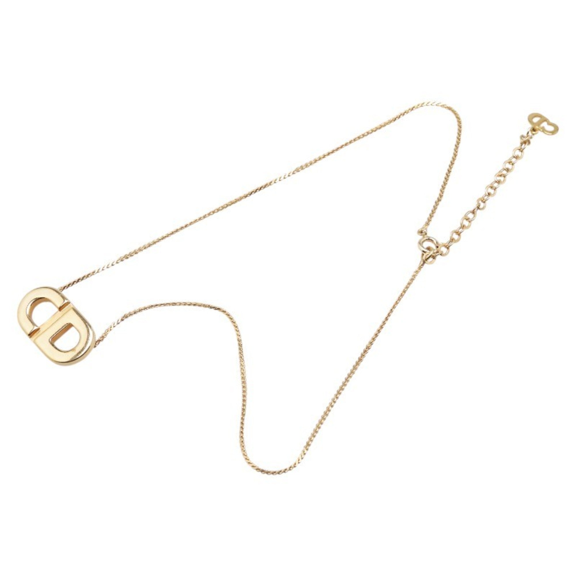 CD Pendant Necklace Gold