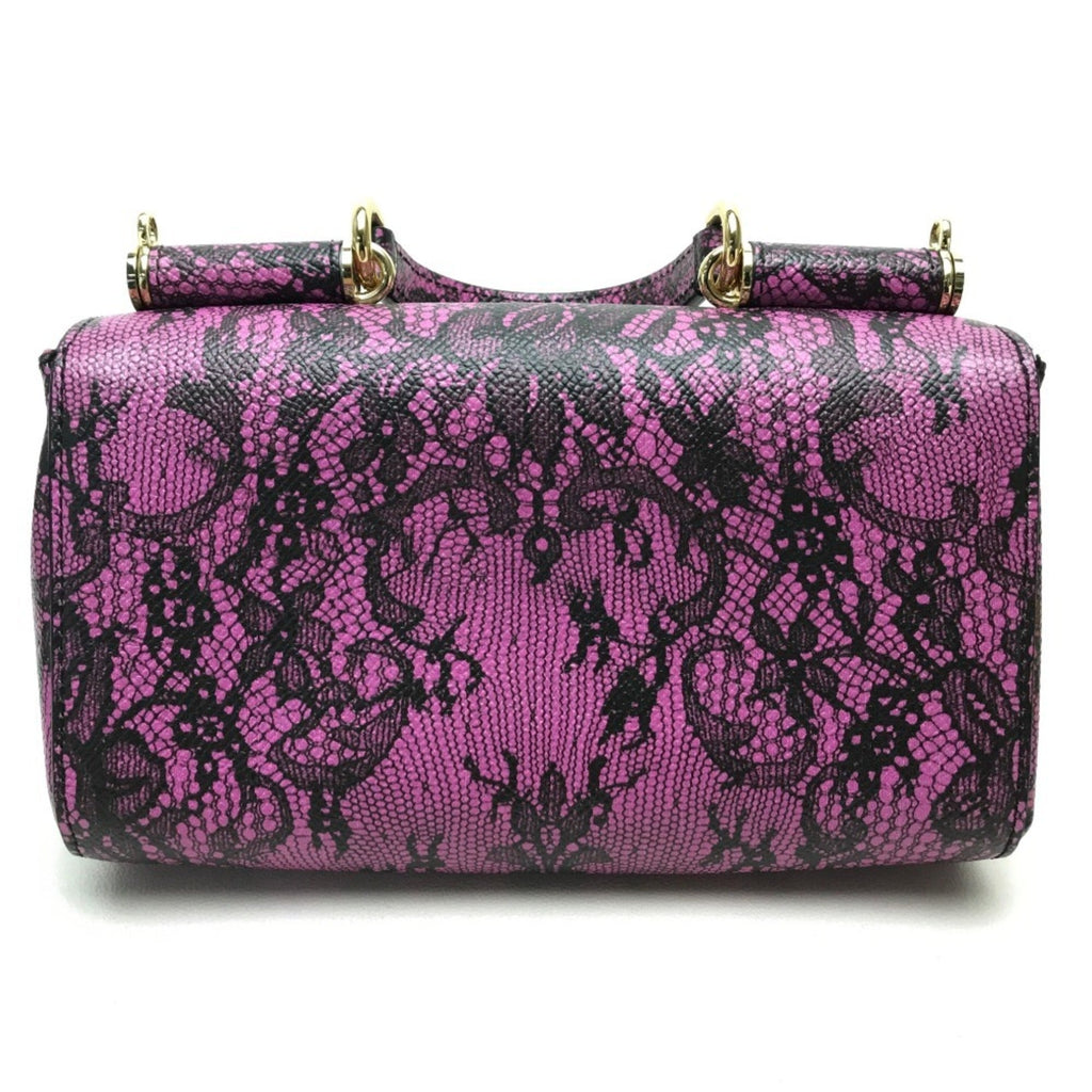 Miss Sicily Bag Printed Leather Mini