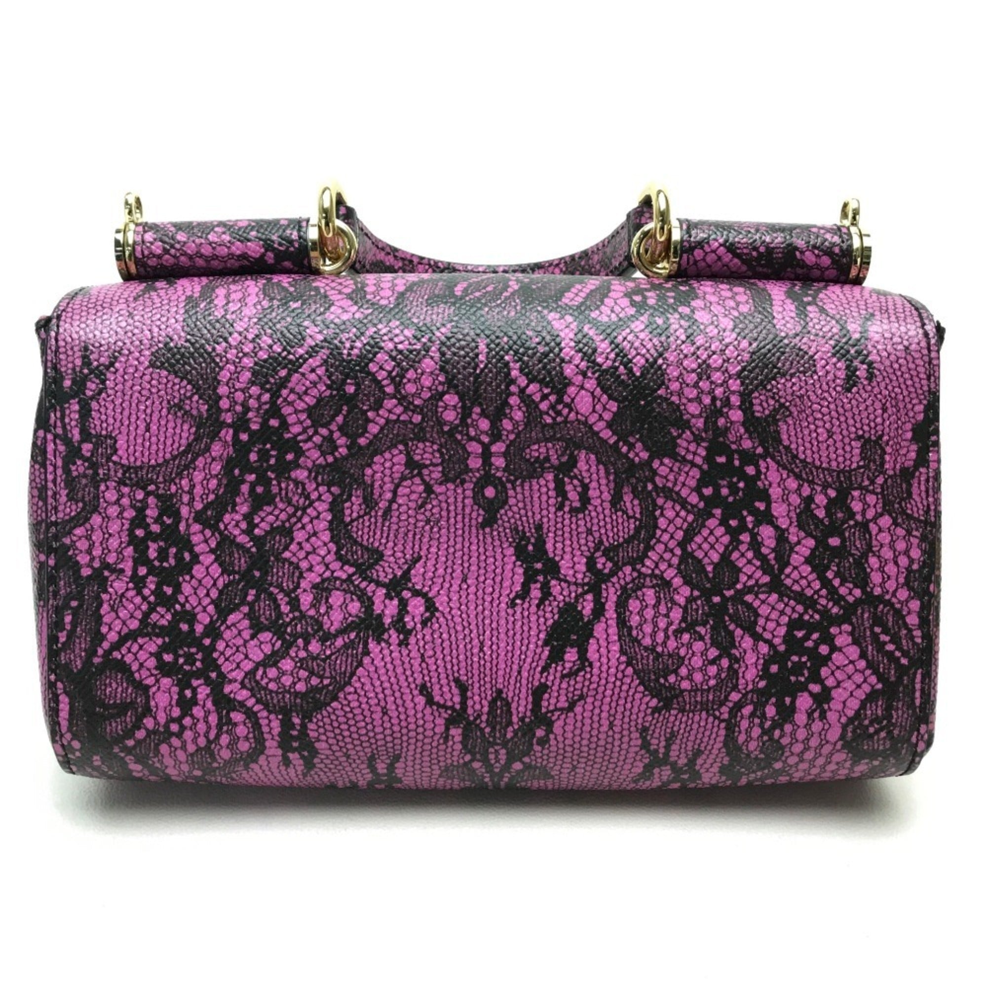 Miss Sicily Bag Printed Leather Mini