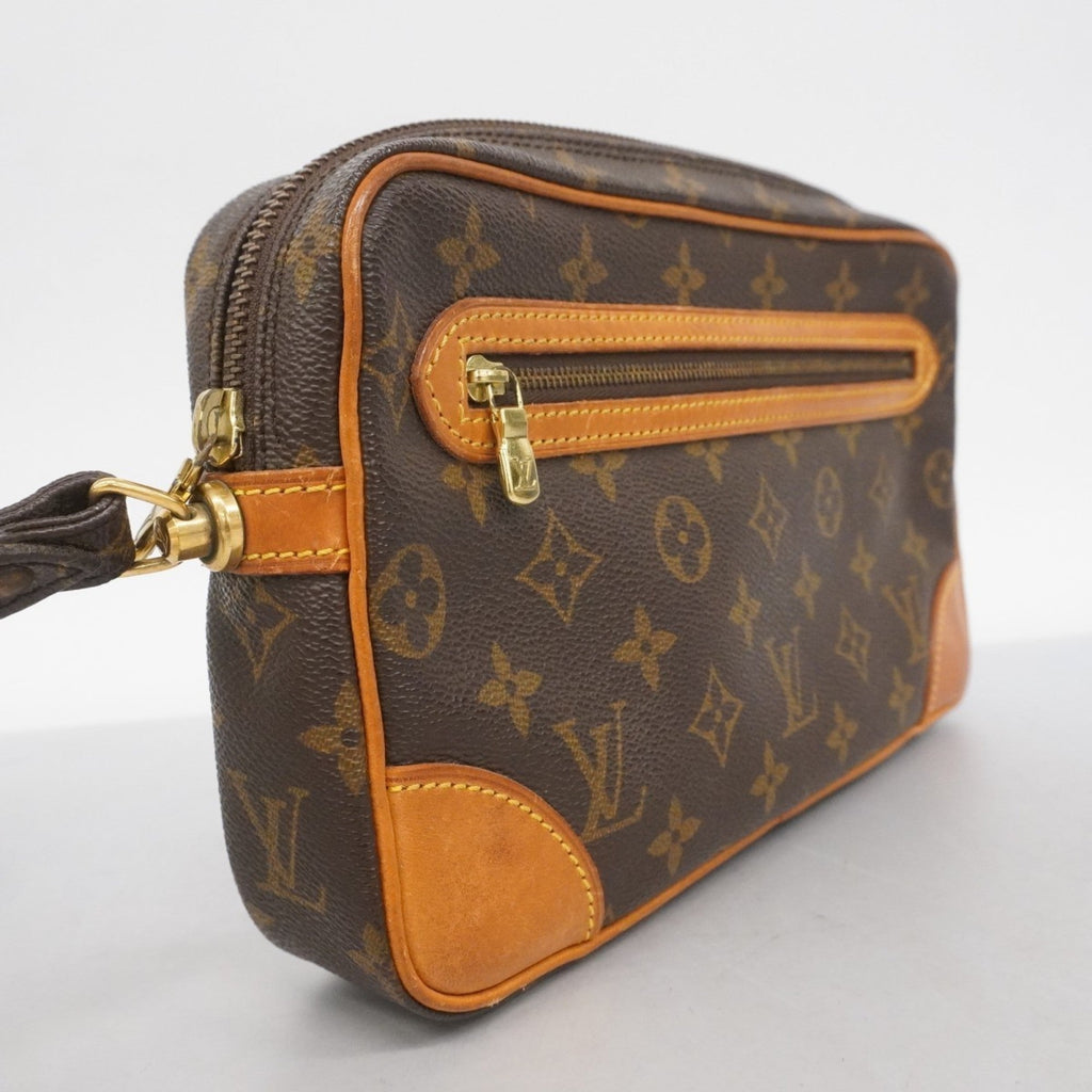 Marly Dragonne Clutch Monogram Canvas GM