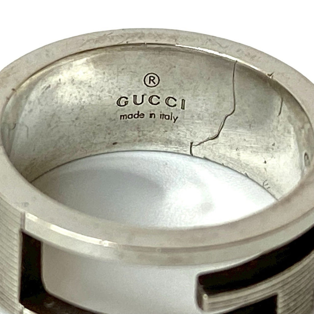 Square G Ring Sterling Silver