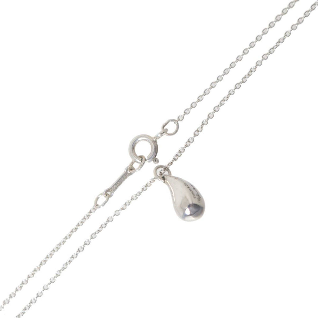 Teardrop Pendant Necklace Sterling Silver