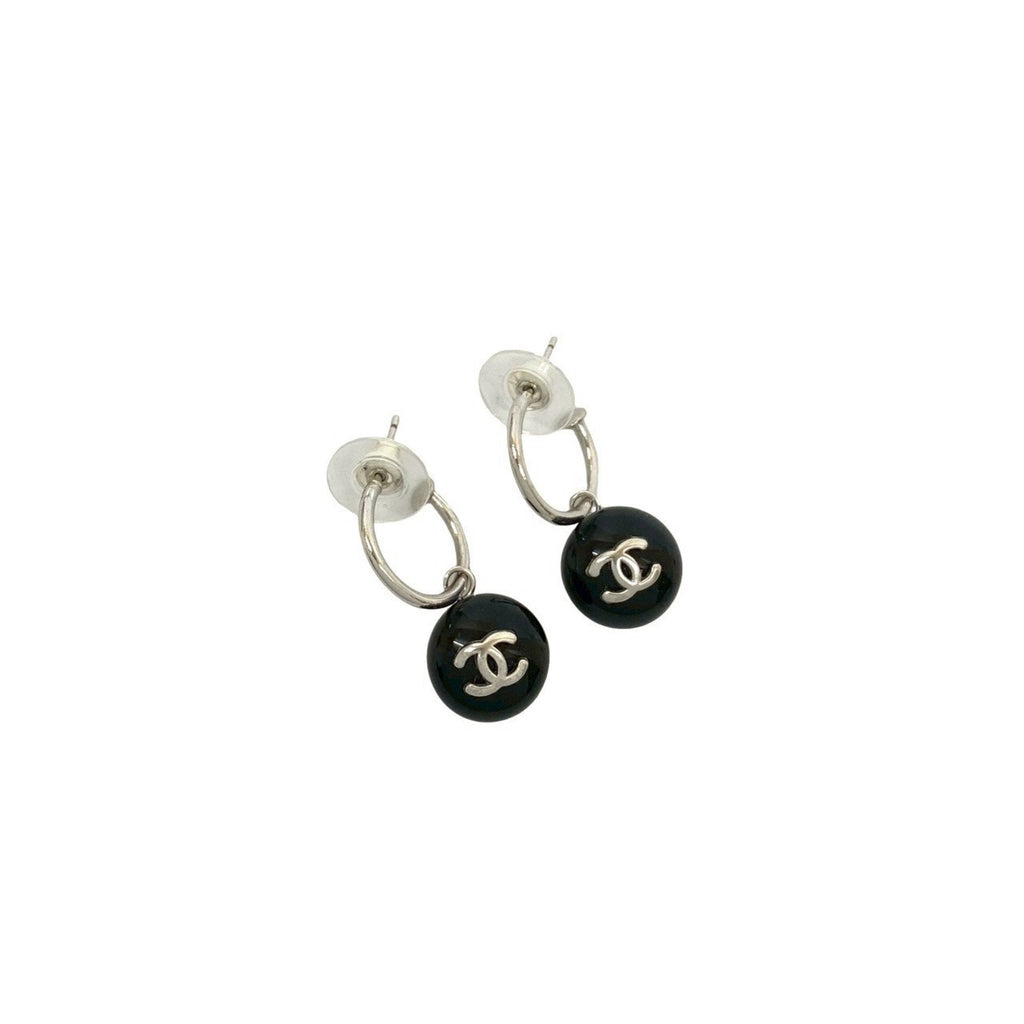 CC Logo Earrings Sterling Silver