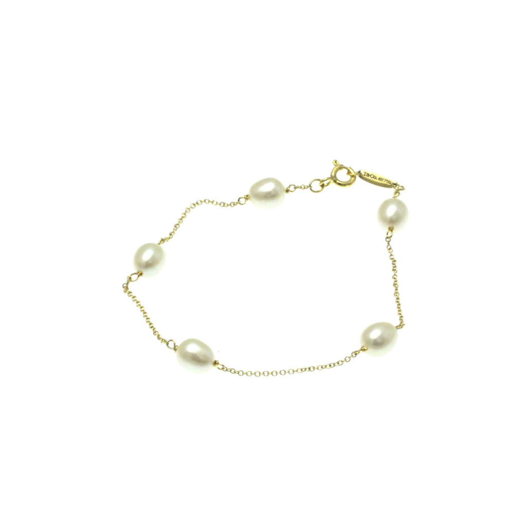 Elsa Peretti Diamonds By The Yard Pendant Necklace 18K Yellow Gold