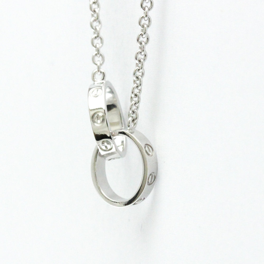 Baby Love Pendant Necklace 18K White Gold