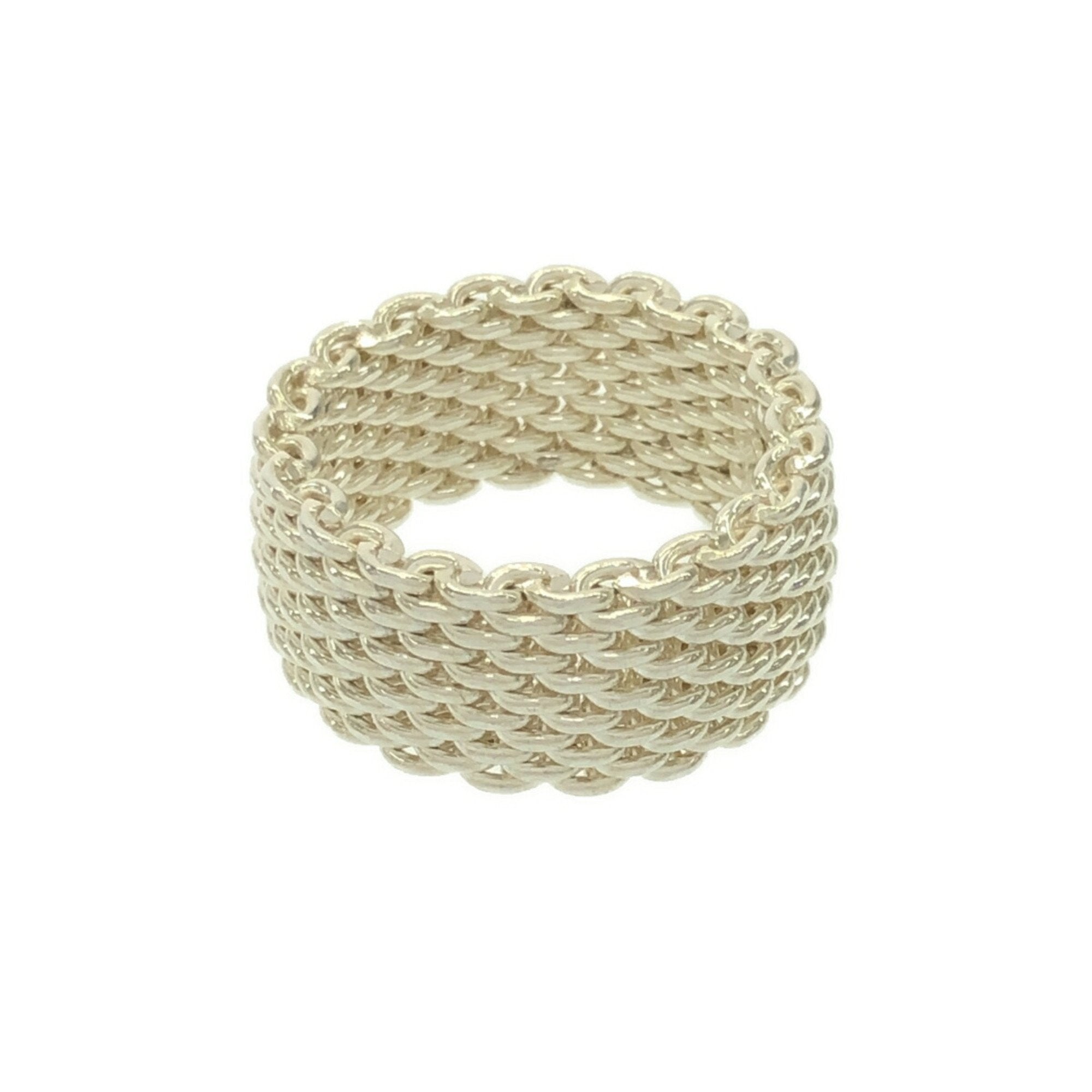 Somerset Mesh Ring Sterling Silver