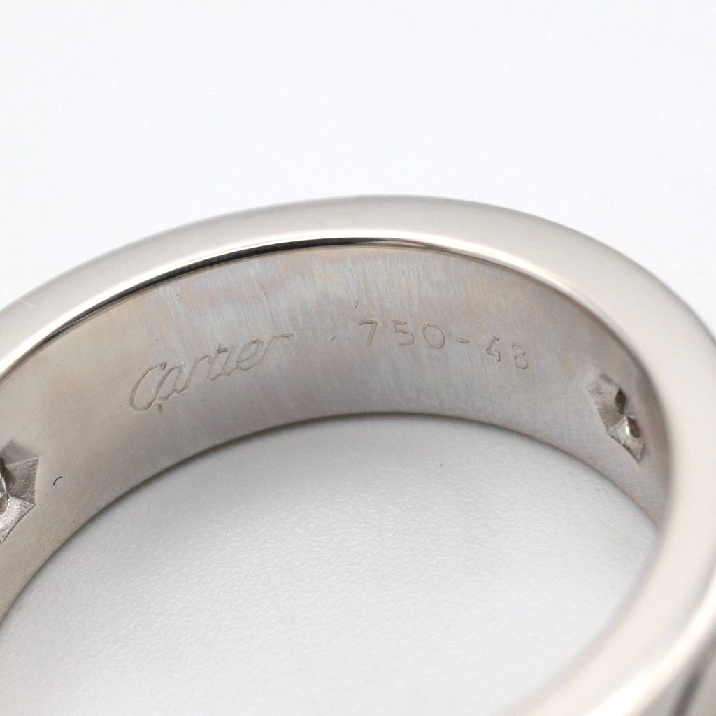 Love Ring 18K White Gold with Diamond
