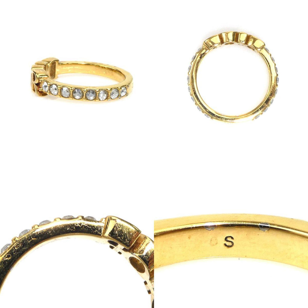 Ring Metal and Rhinestone Gold and Silver