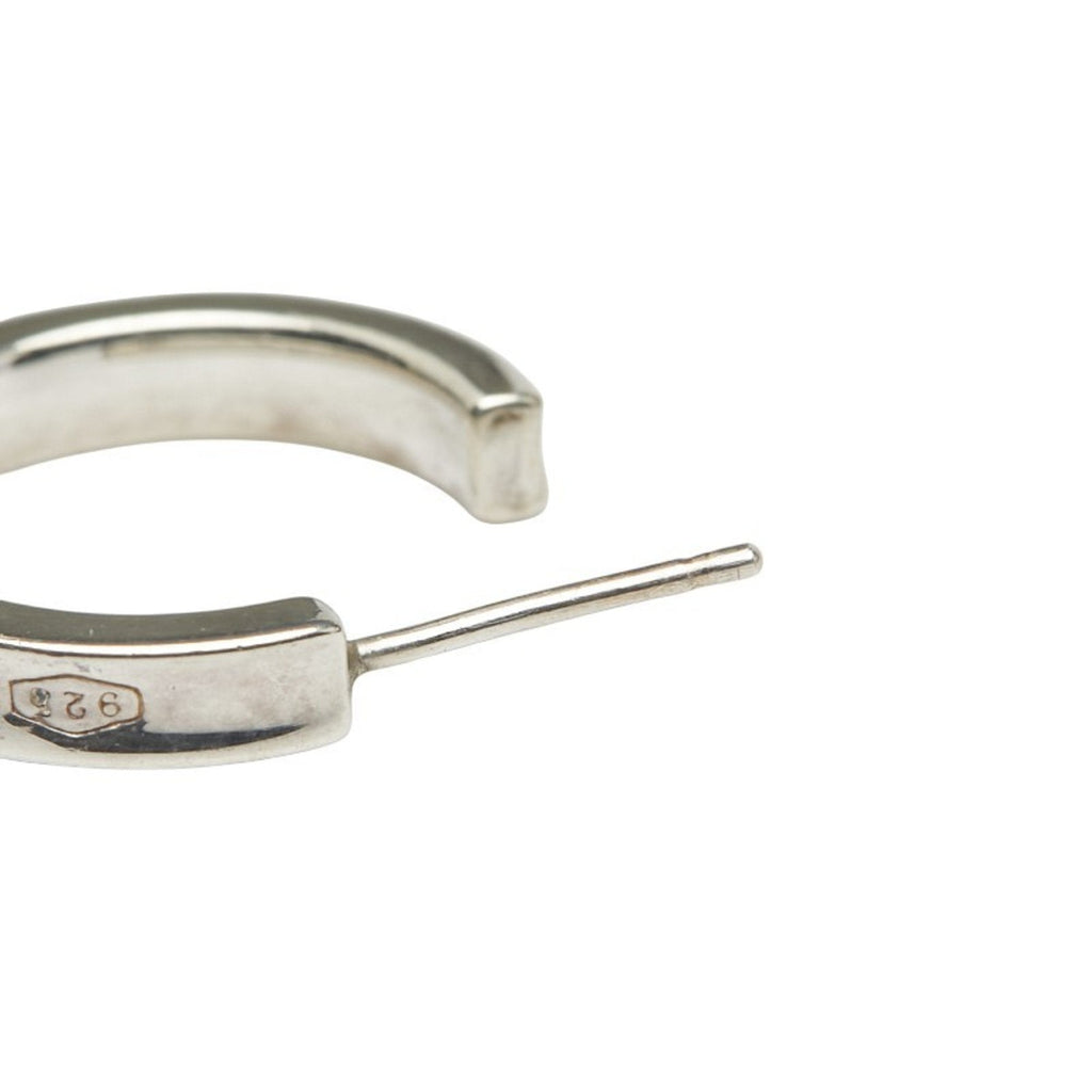 Earrings Stud Hoop Sterling Silver