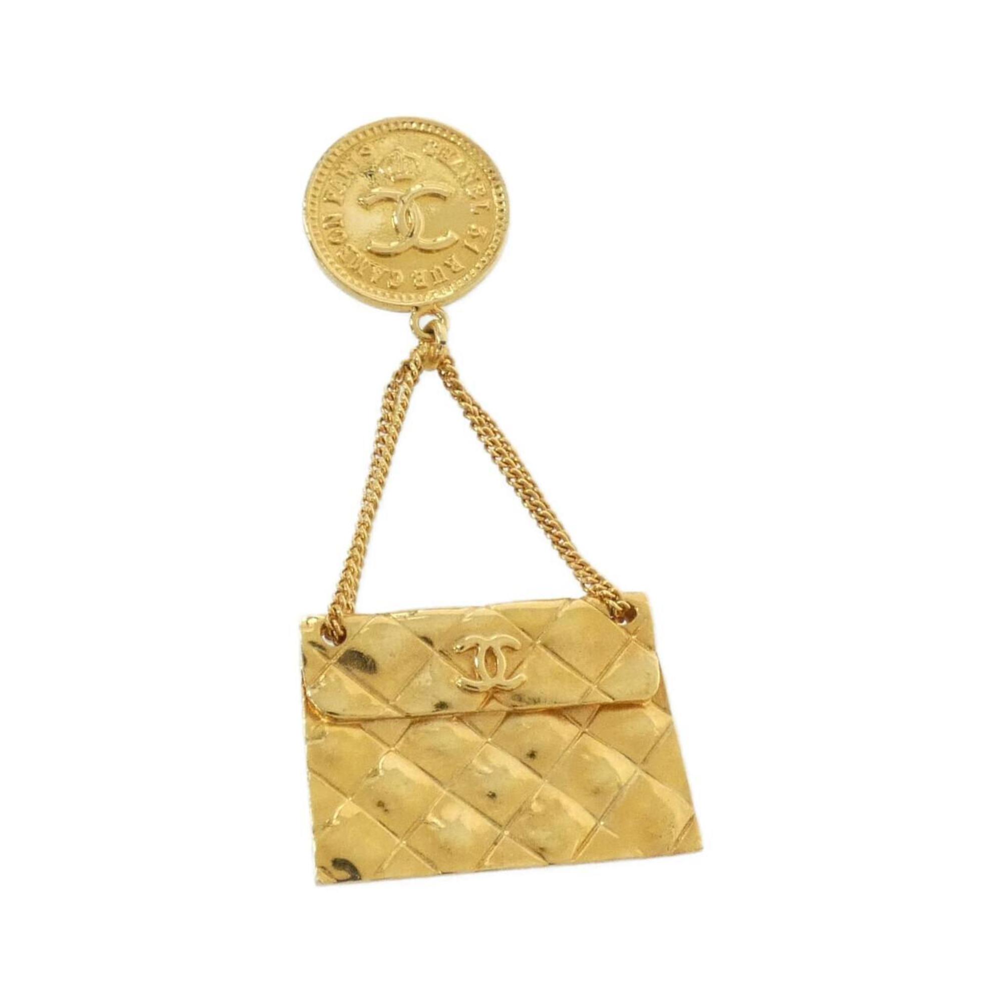 Brooch Gold-Tone Metal