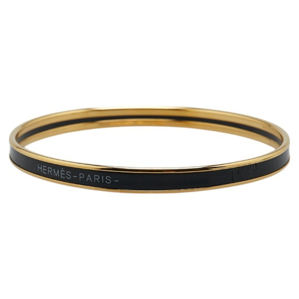 Bangle Gold Black Plated Bracelet