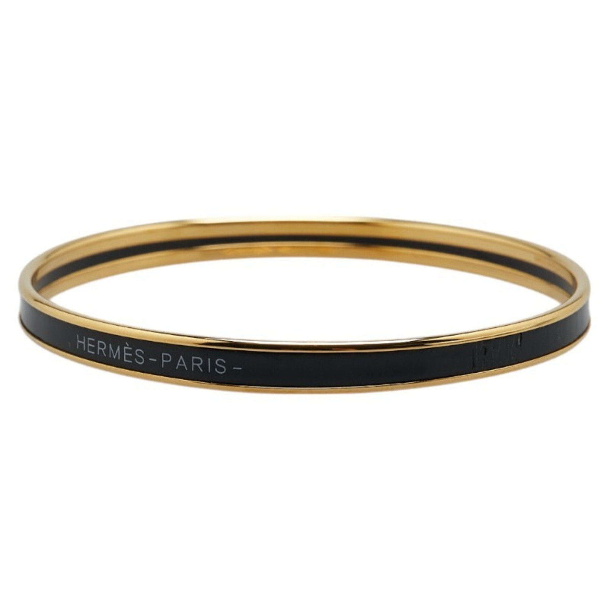 Bangle Gold Black Plated Bracelet