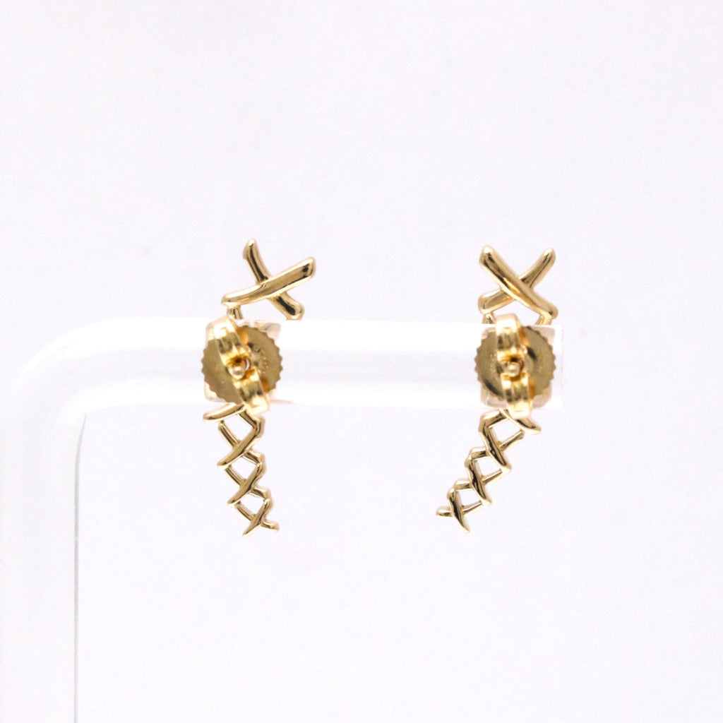 Earrings Stud 18K Rose Gold
