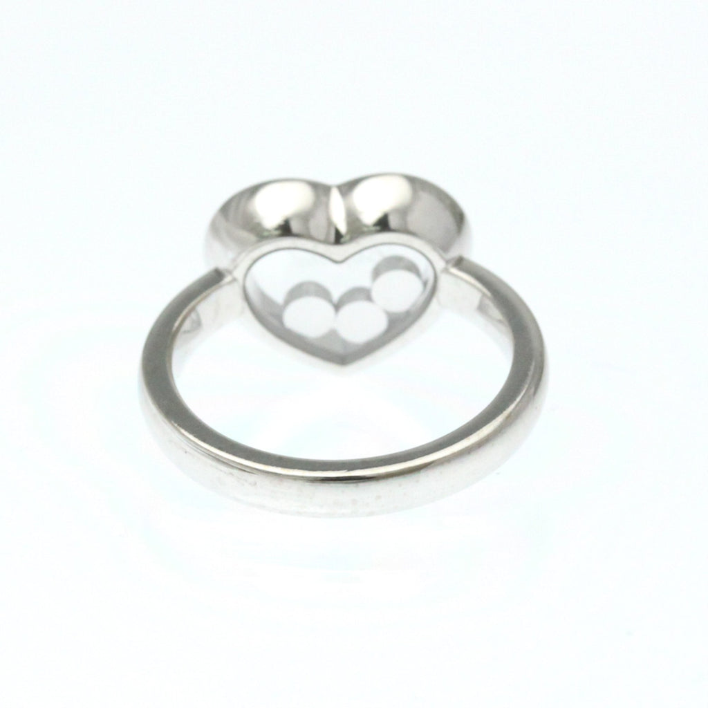 Happy Diamonds Band Ring 18K White Gold with Diamond