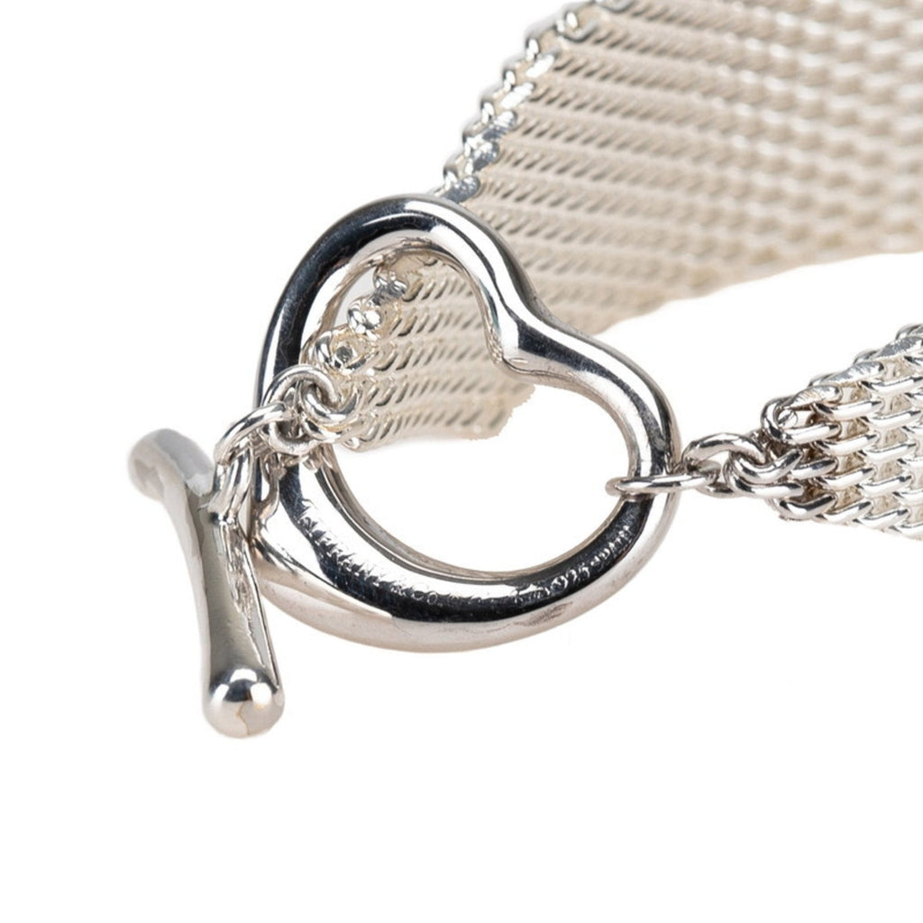 Open Heart Bracelet Sterling Silver