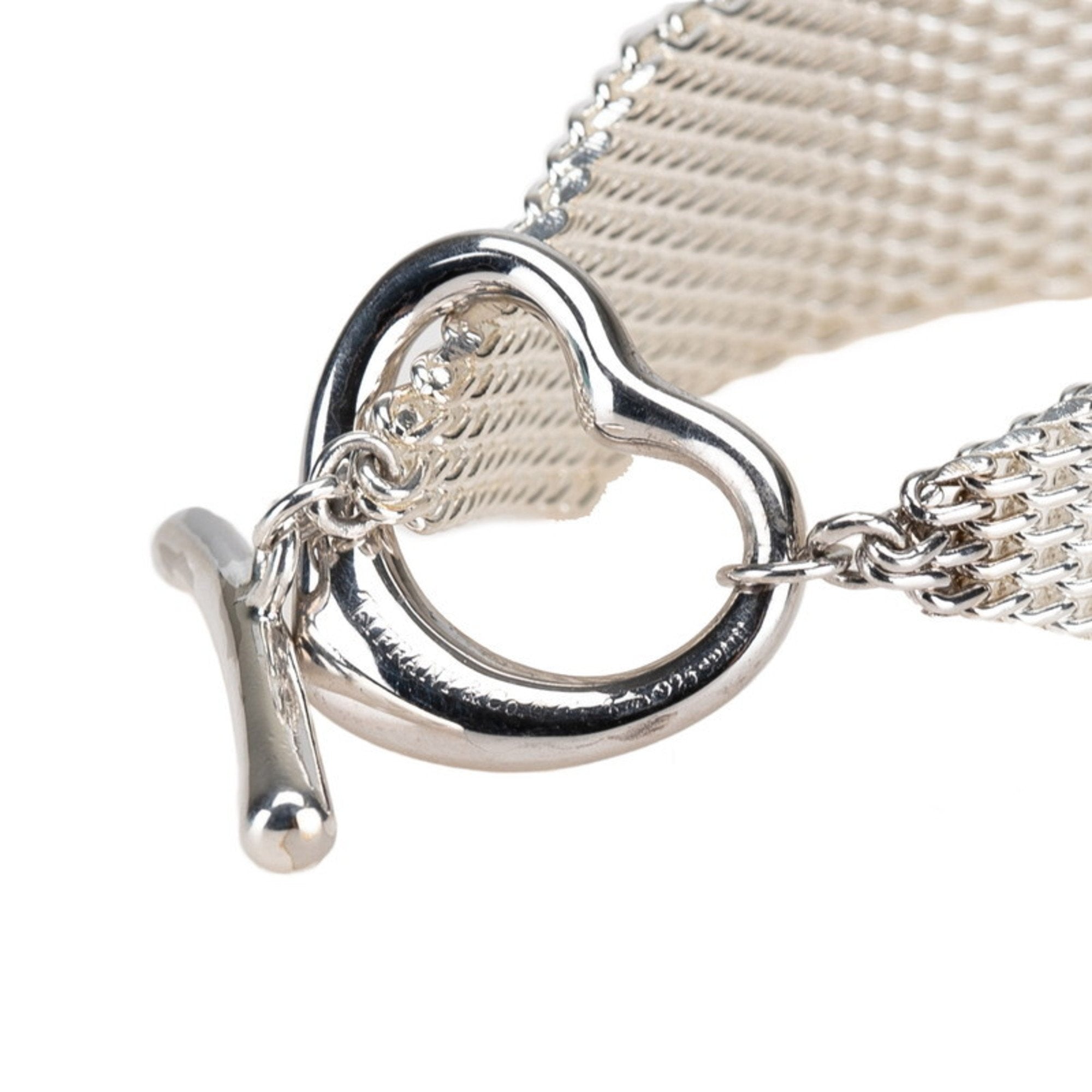 Open Heart Bracelet Sterling Silver