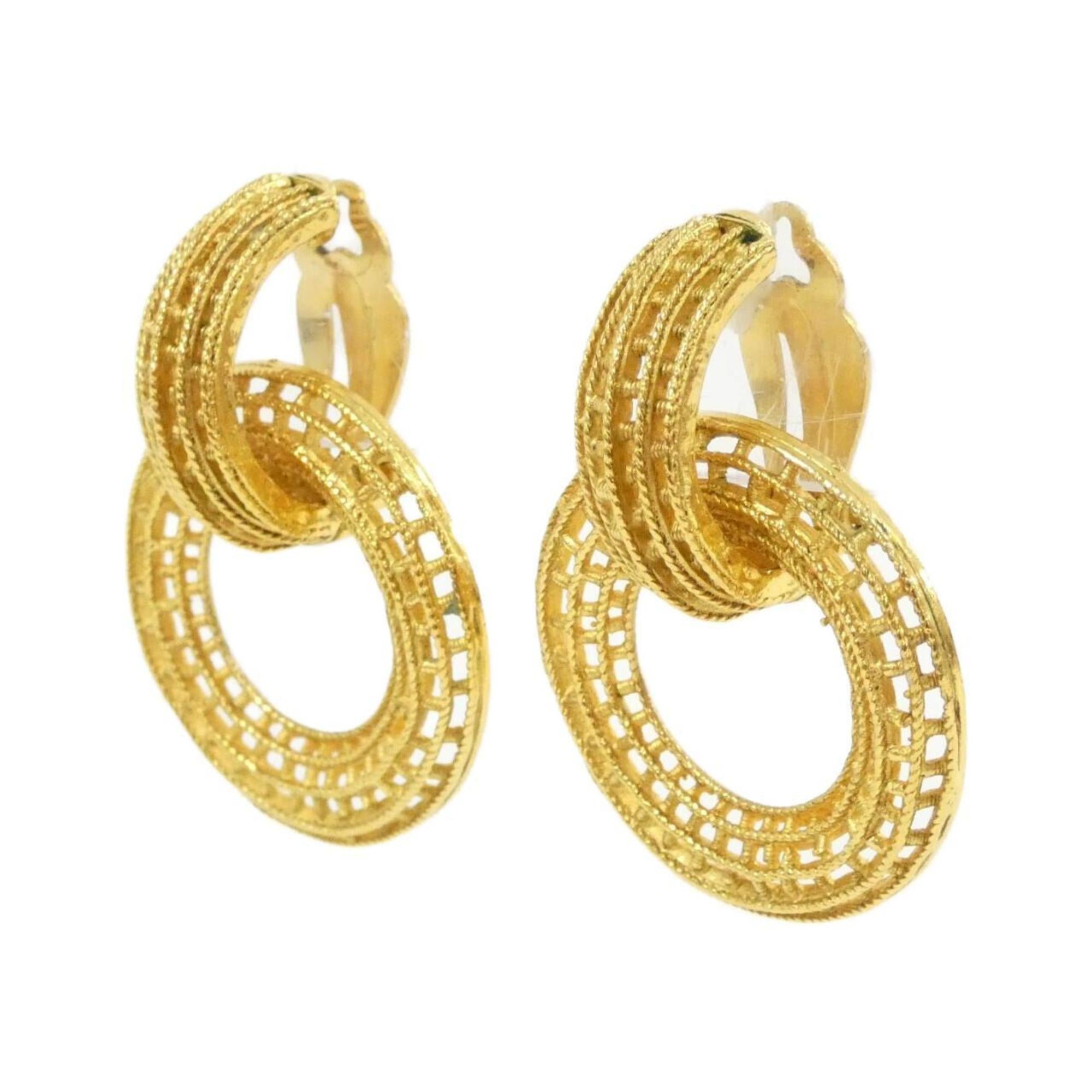 Earrings Gold-Tone Metal