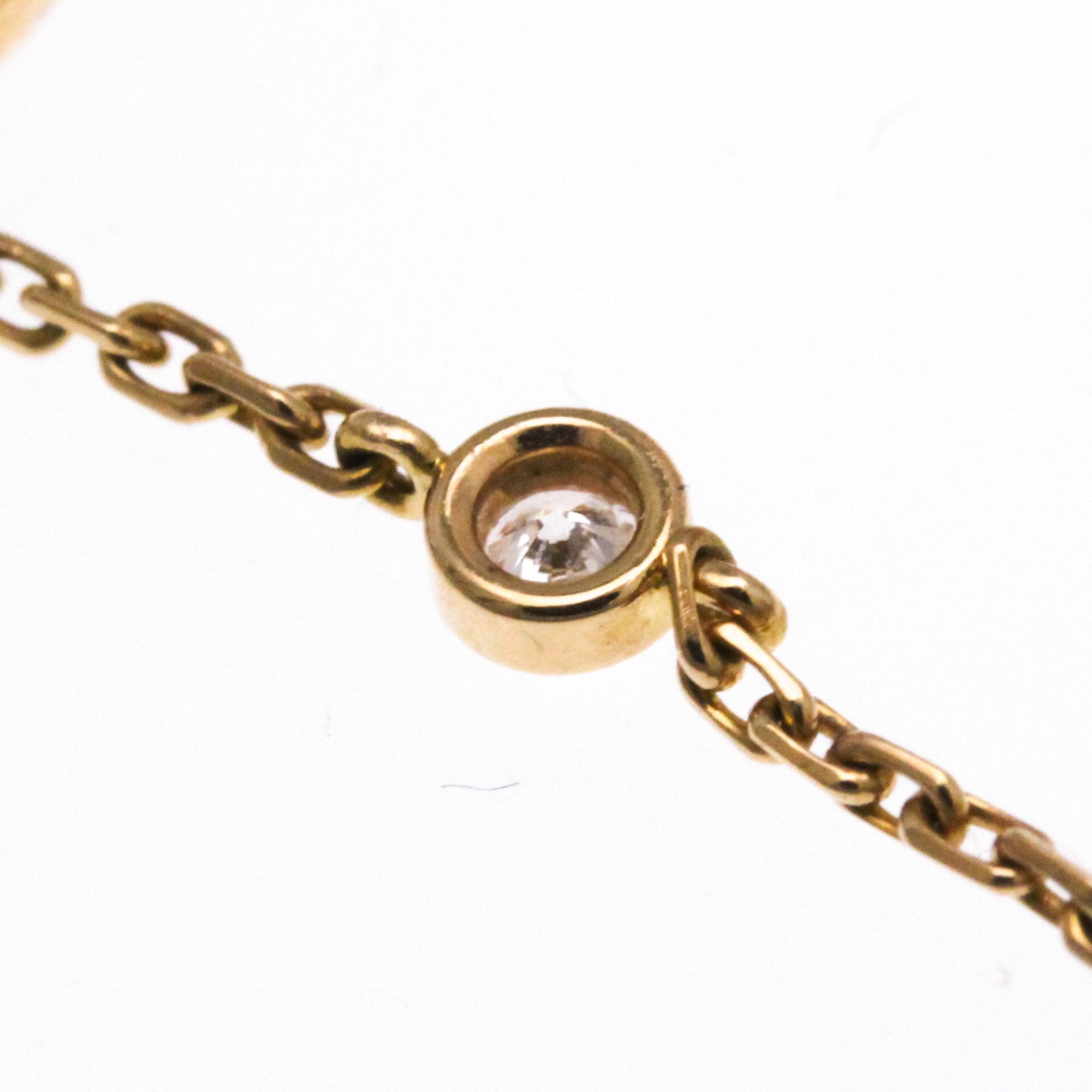 Charm Bracelet 18K Rose Gold with Diamond and Malachite