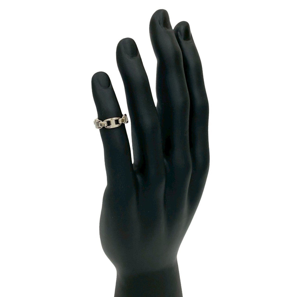 Band Ring Platinum and Sterling Silver