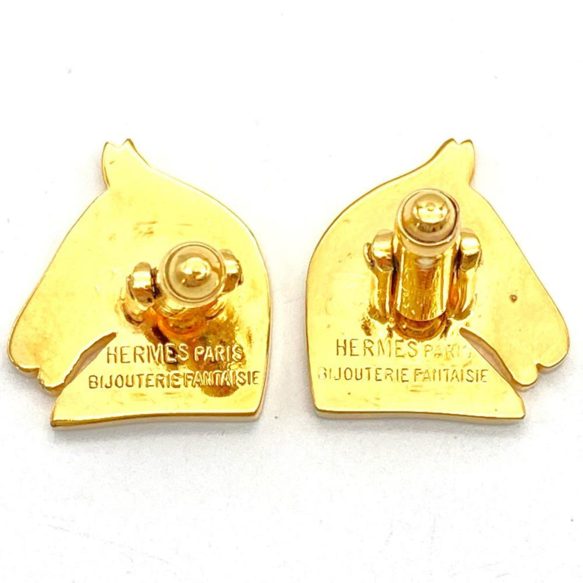 Cheval Horse Cufflinks Gold Bracelet