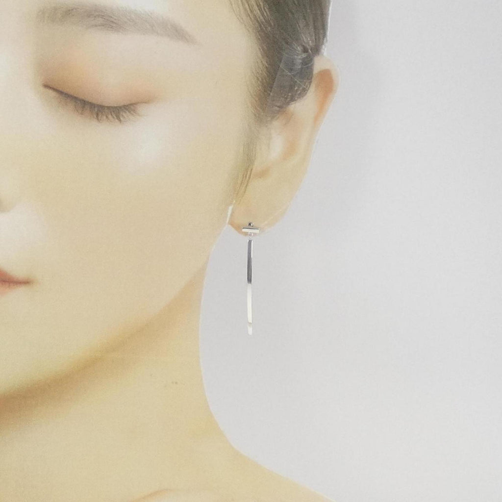 Earrings 18K White Gold
