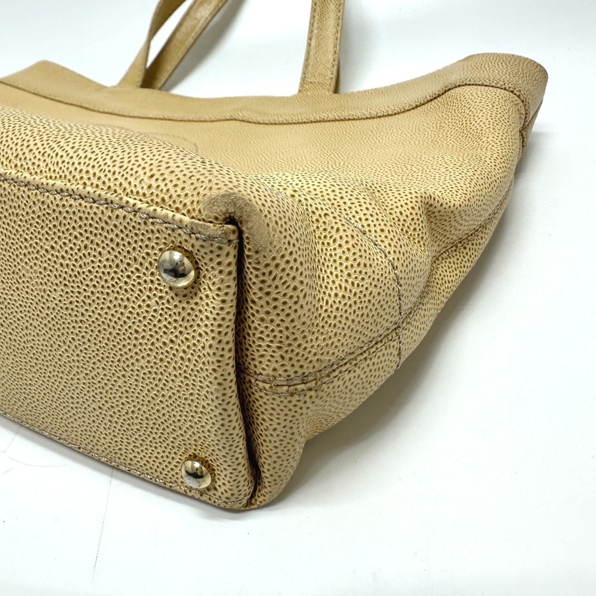 Vintage CC Open Tote Caviar Large