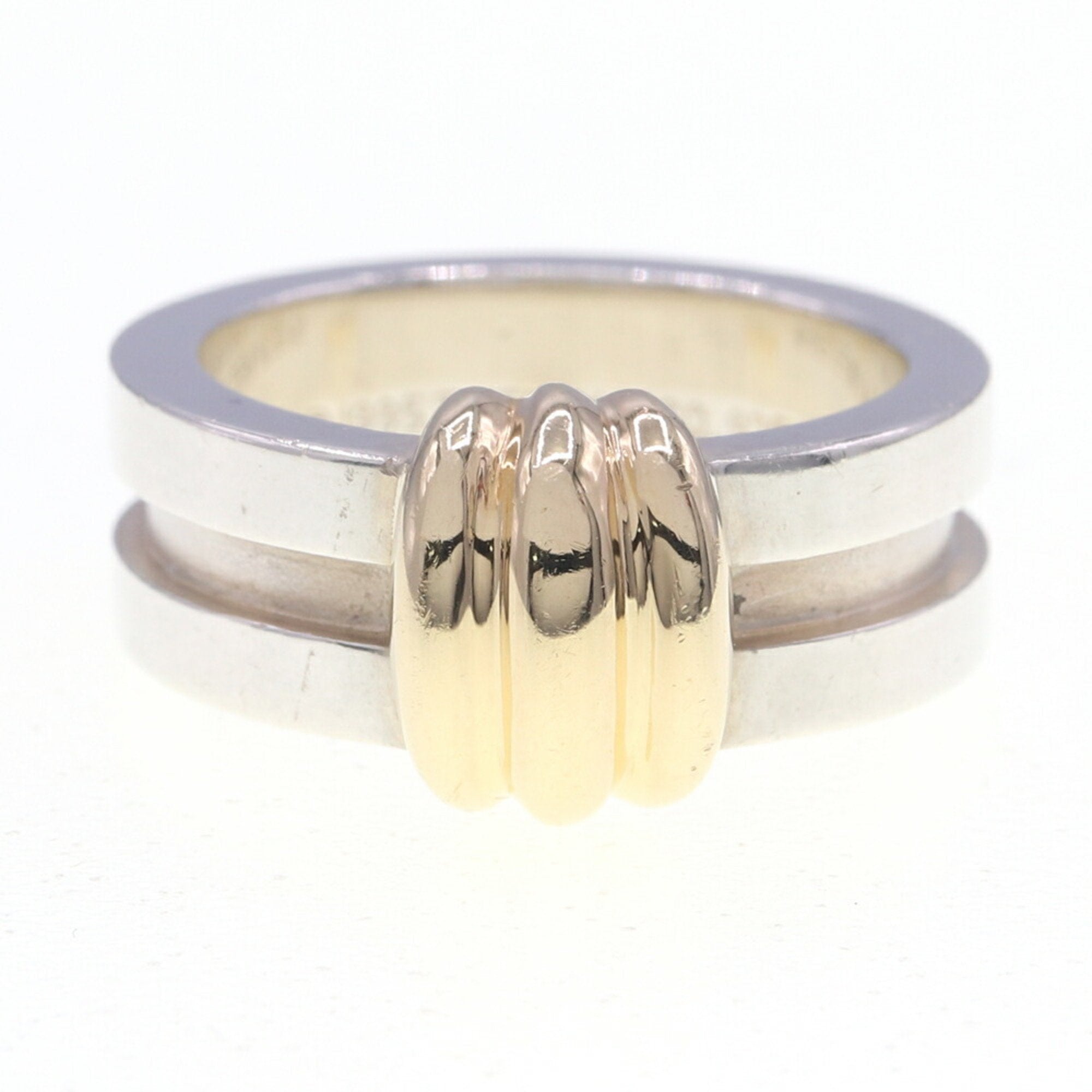 Greenwood Ring Sterling Silver and 18K Yellow Gold