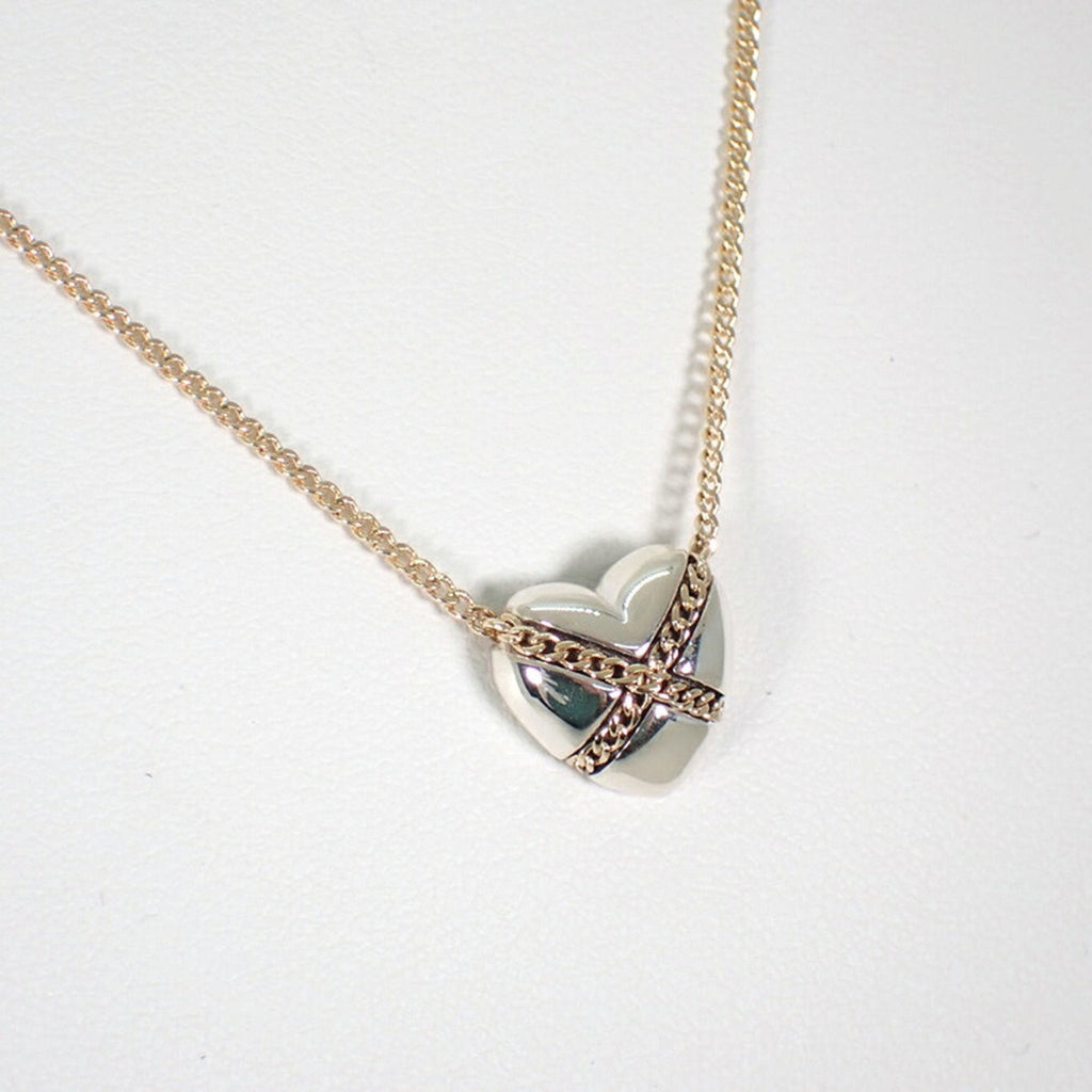 Heart Pendant Necklace Sterling Silver
