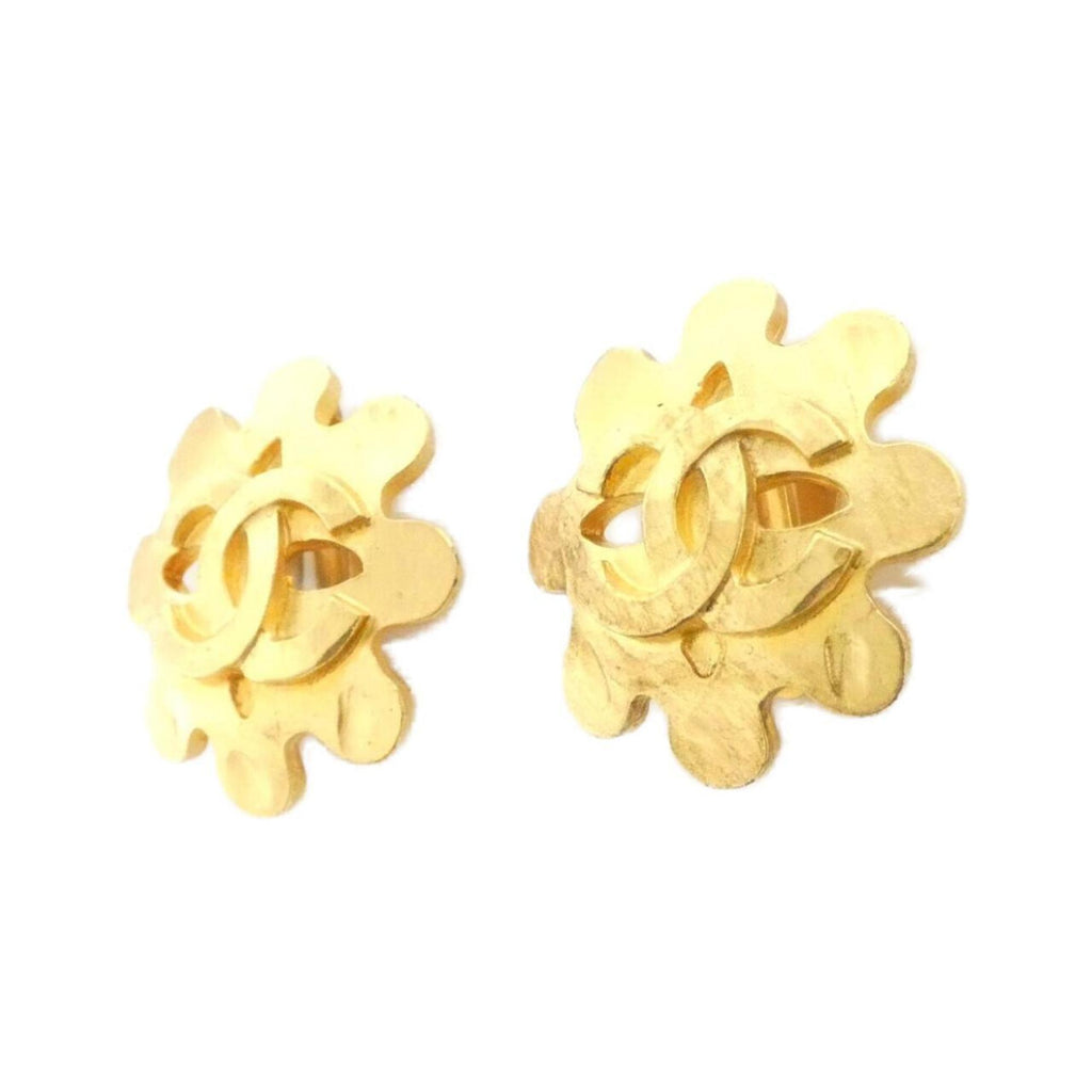 Earrings Gold-Tone Metal