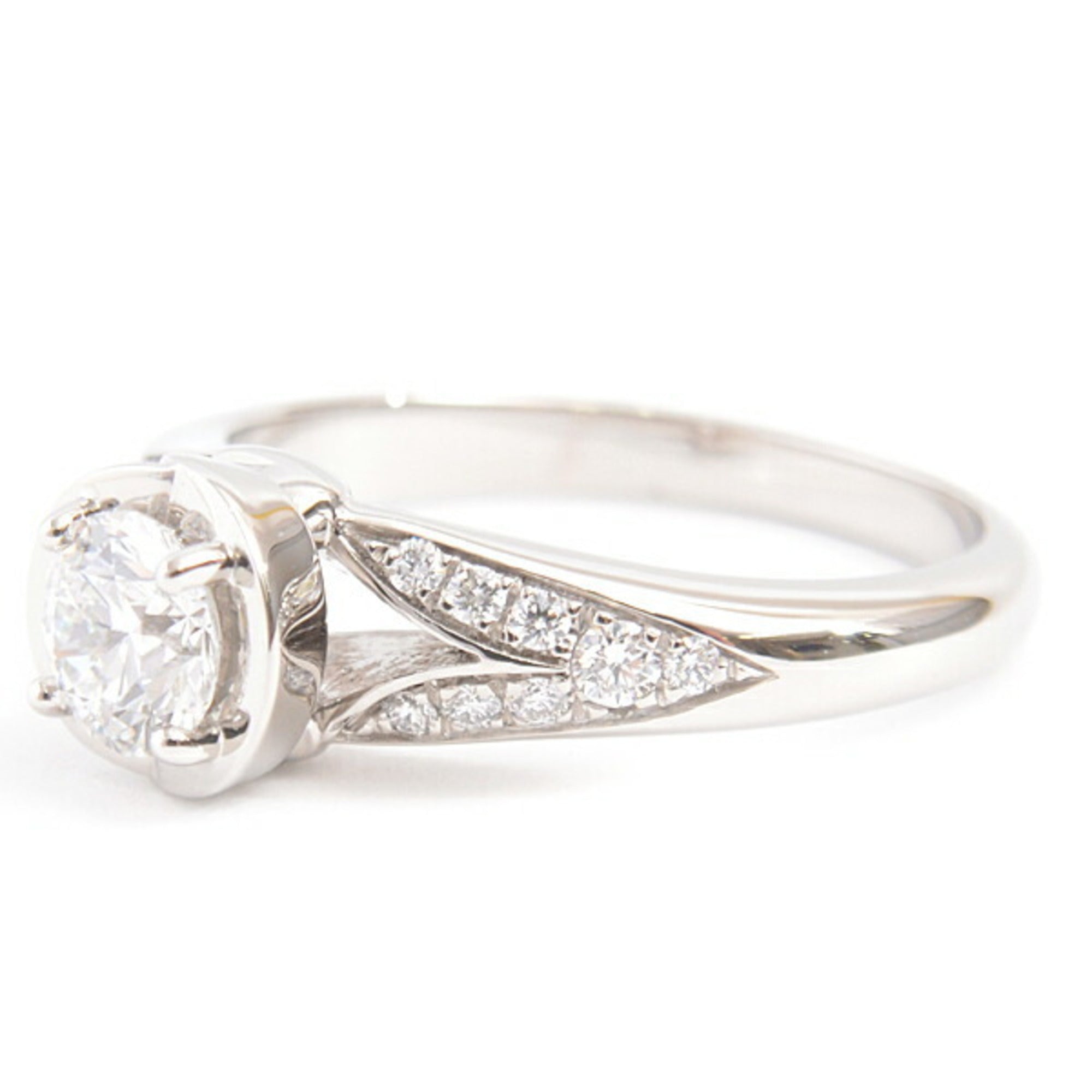 Ring Platinum with Diamond