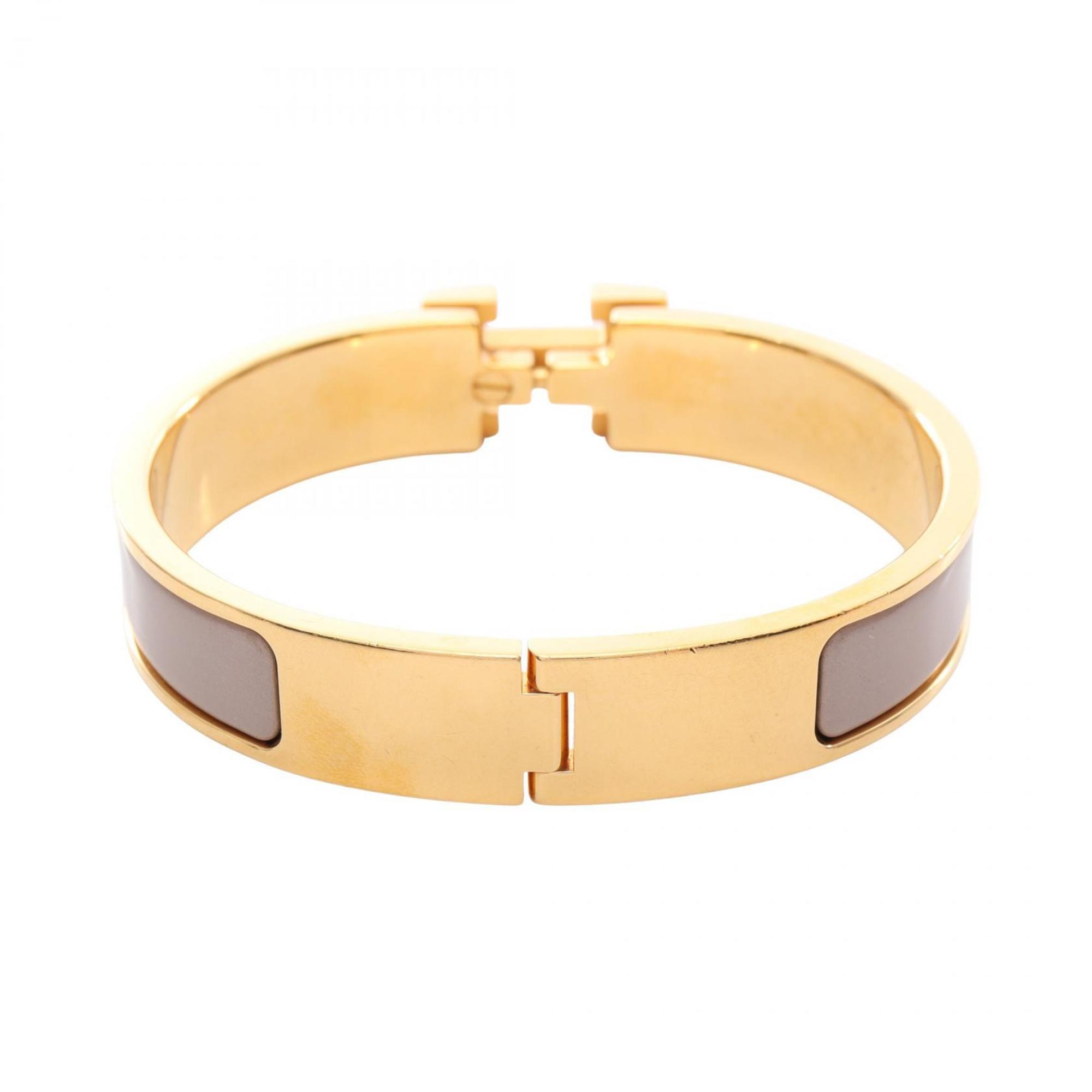 Bangle Enamel And Gold Bracelet