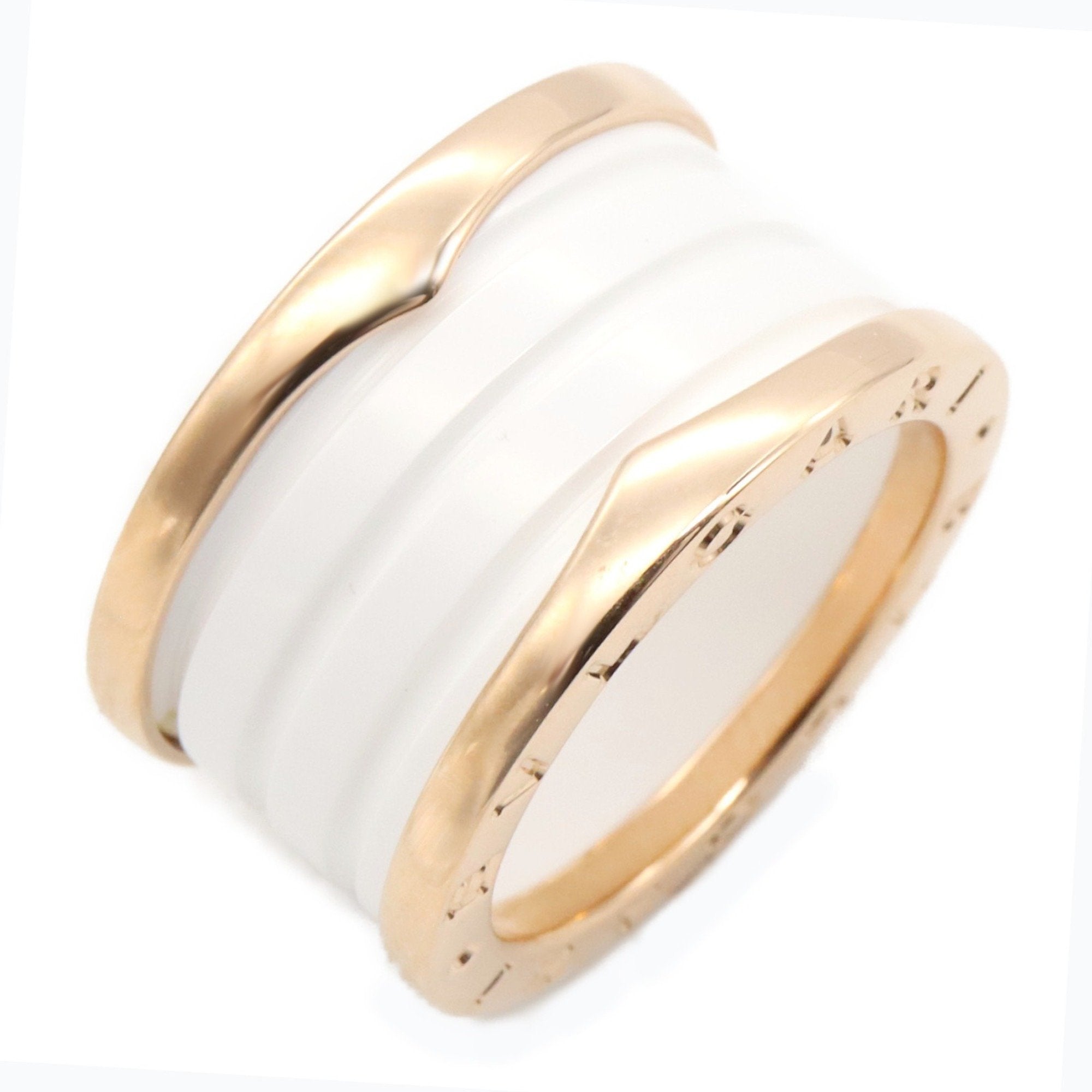 B.Zero1 Ring 18K Rose Gold and Ceramic