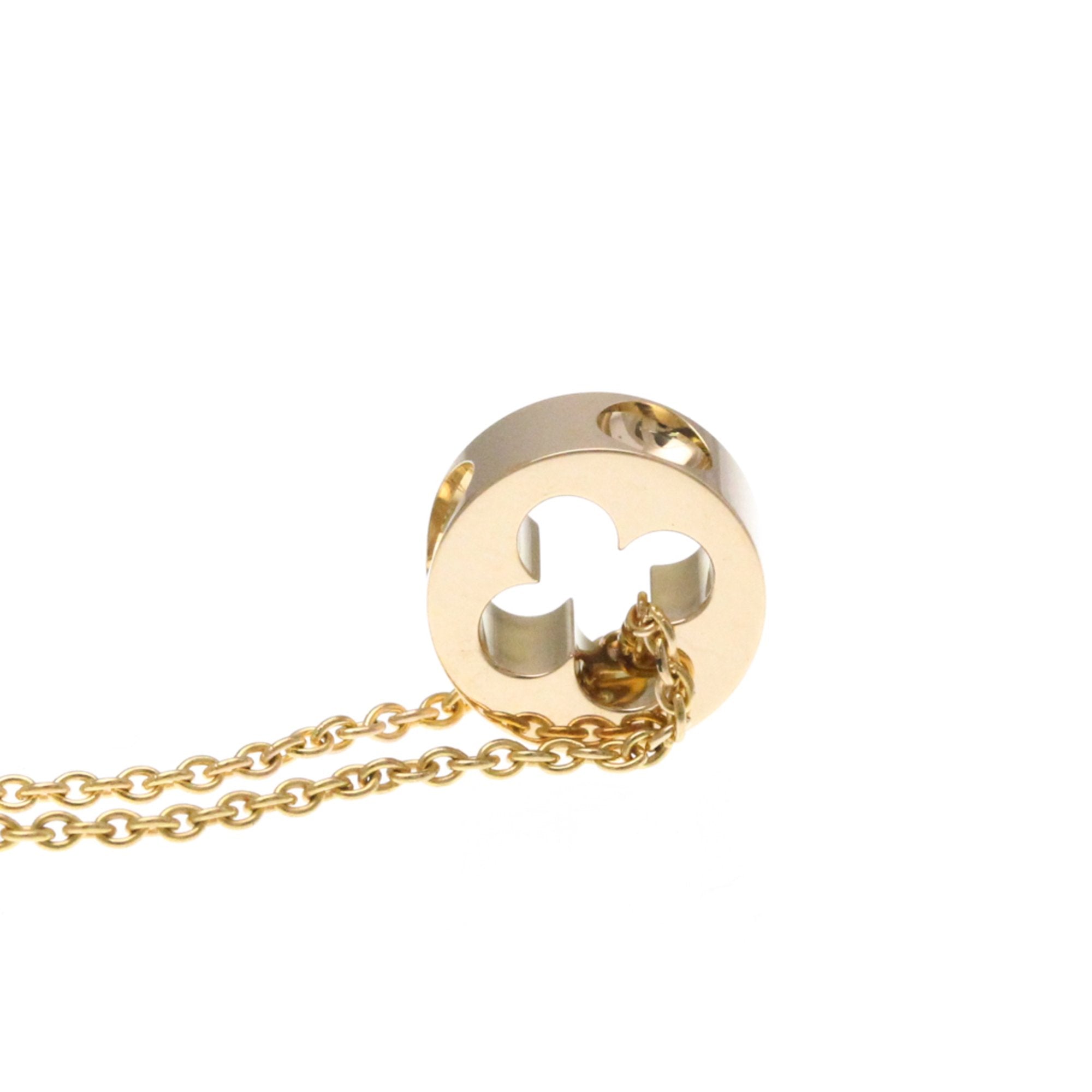 Pandanus Plant Pendant Necklace 18K Rose Gold