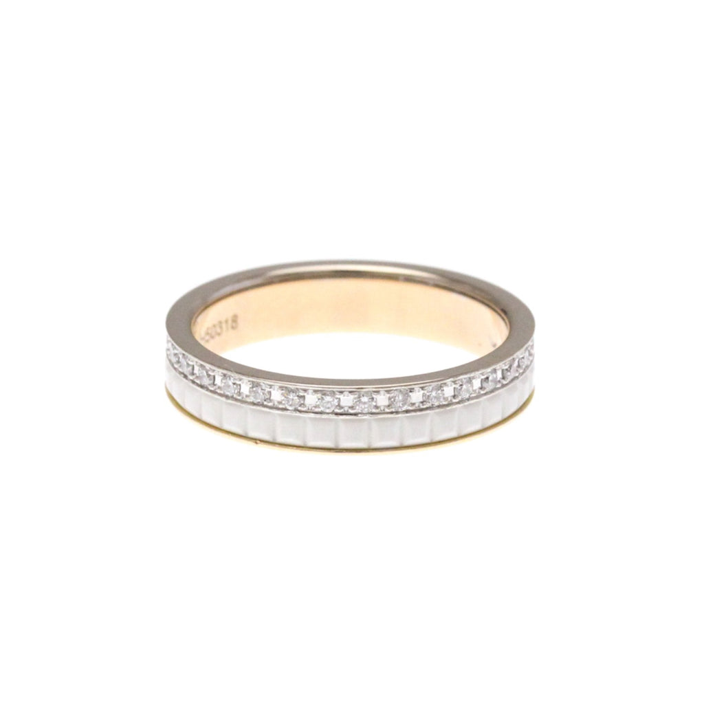 Ring Ceramic and 18K Rose Gold with Diamond