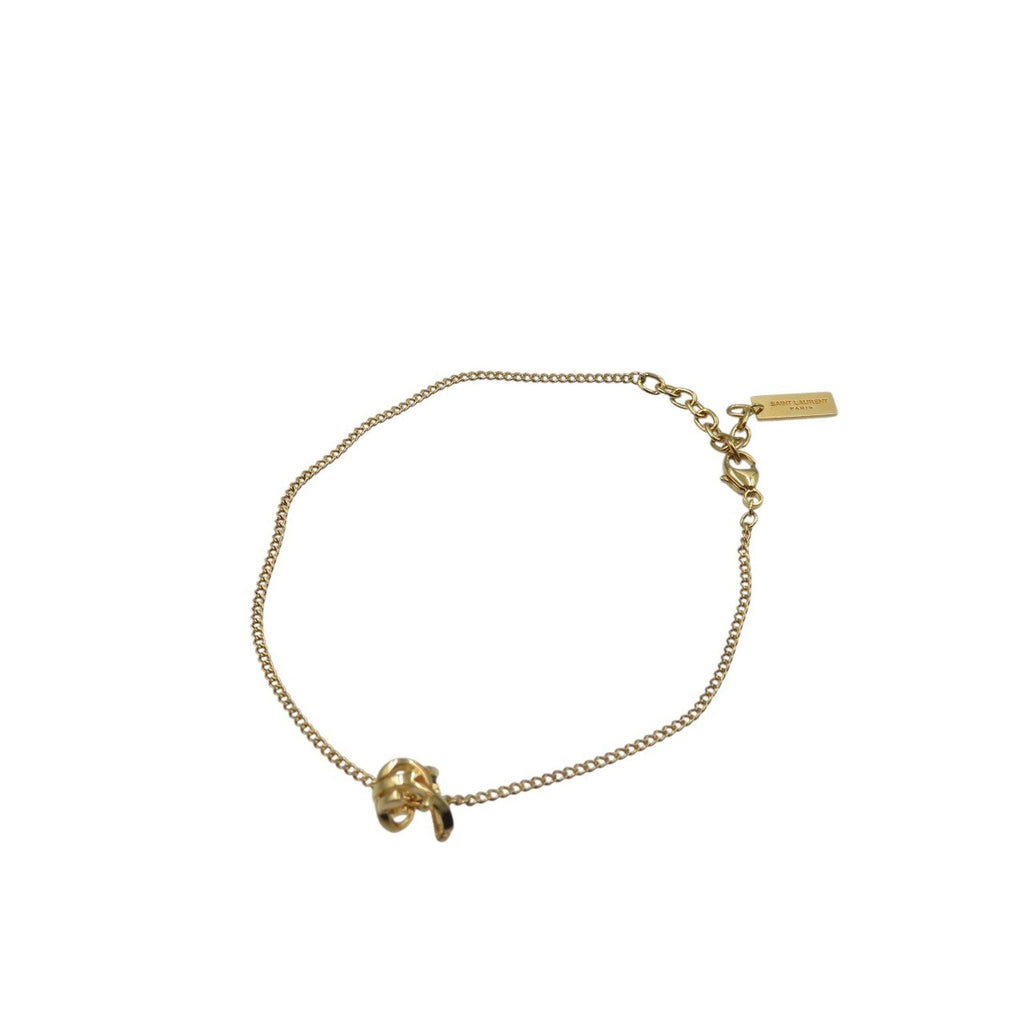 Opium Monogram Twist Bracelet Metal Gold