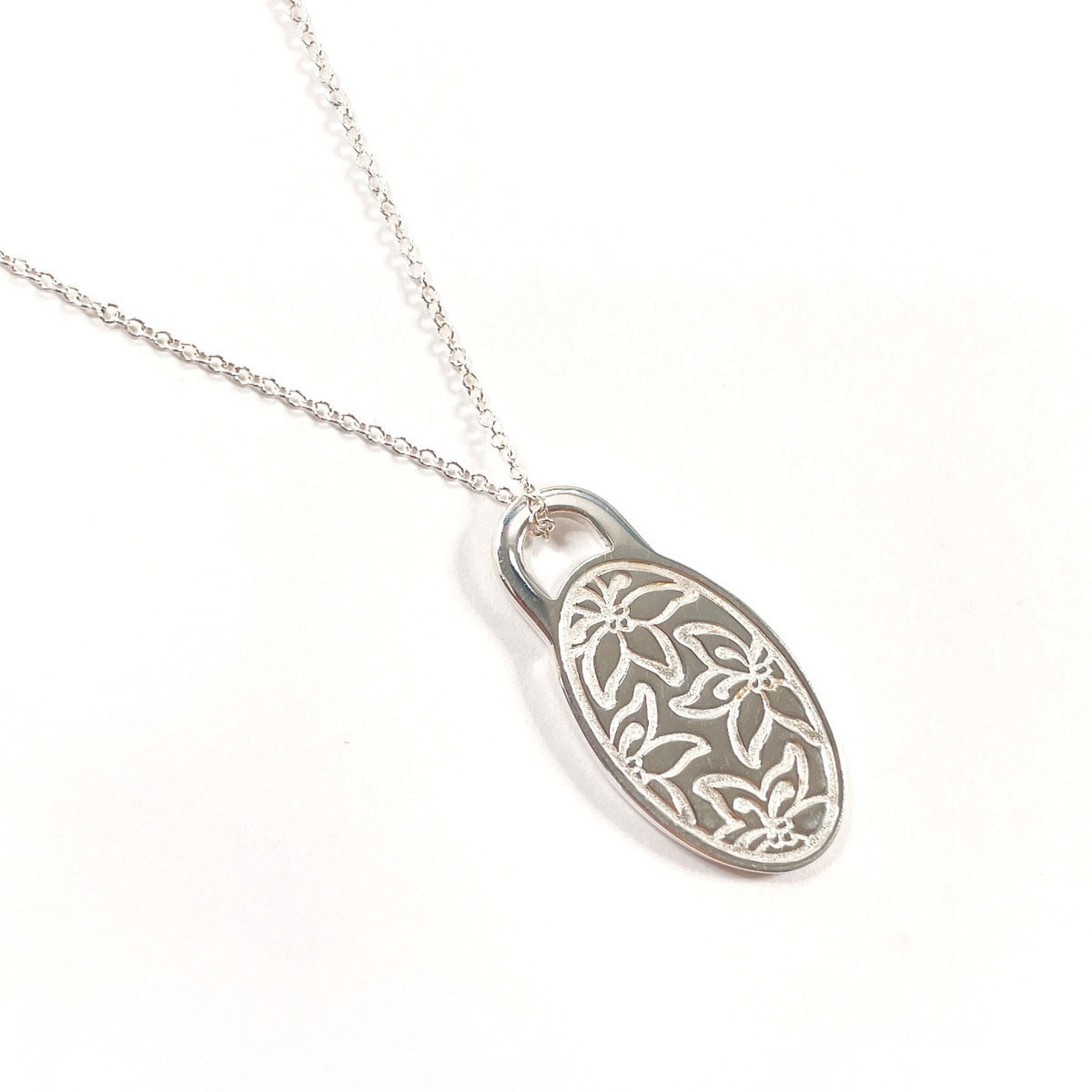 Pendant Necklace Sterling Silver