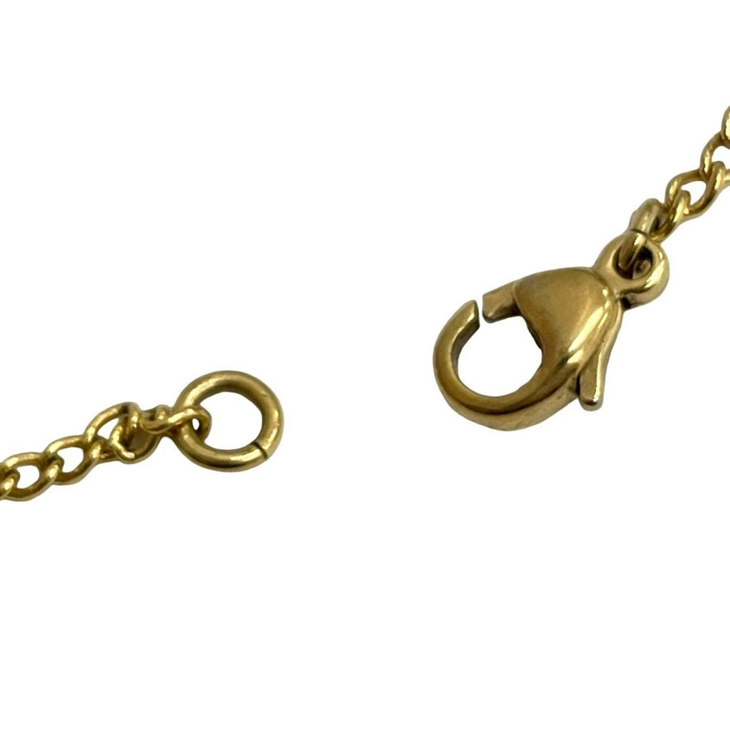 CC Logo Chain Pendant Necklace Metal