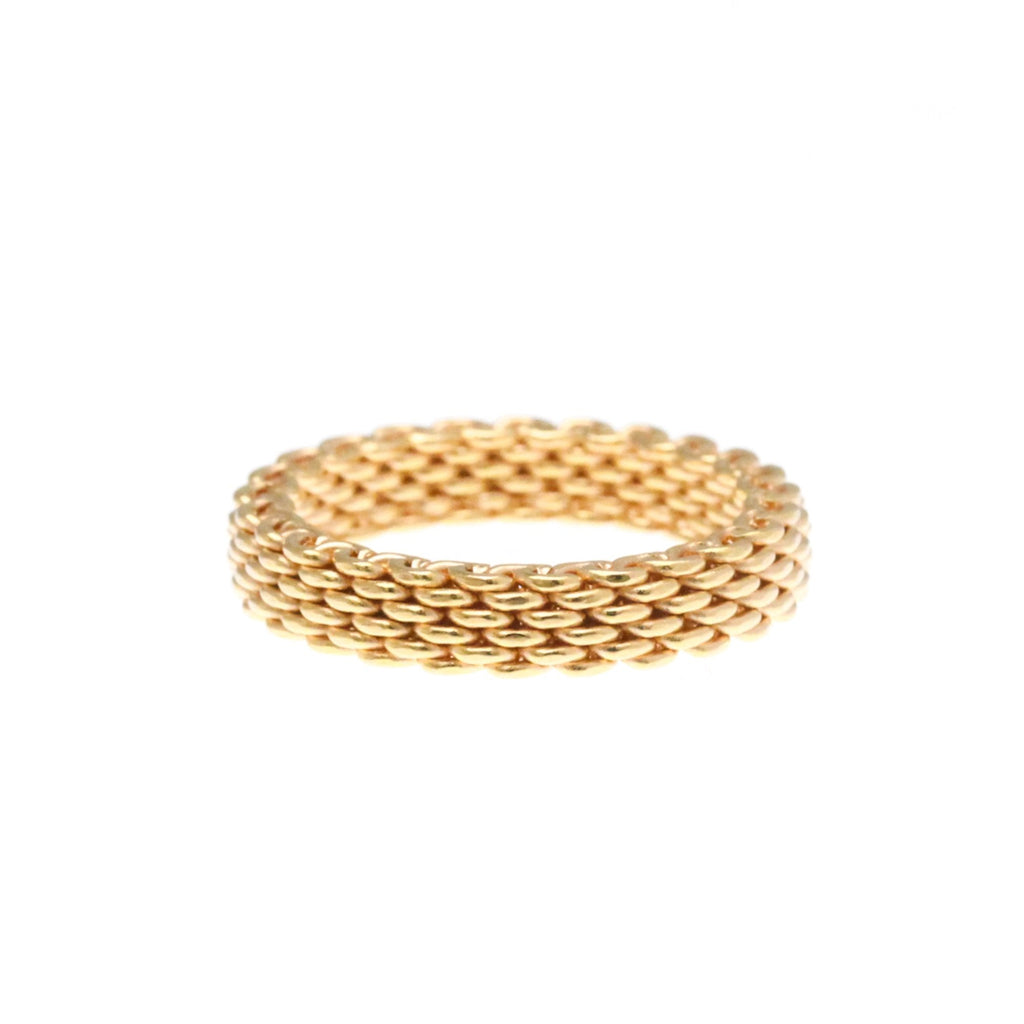 Somerset Mesh Ring 18K Rose Gold