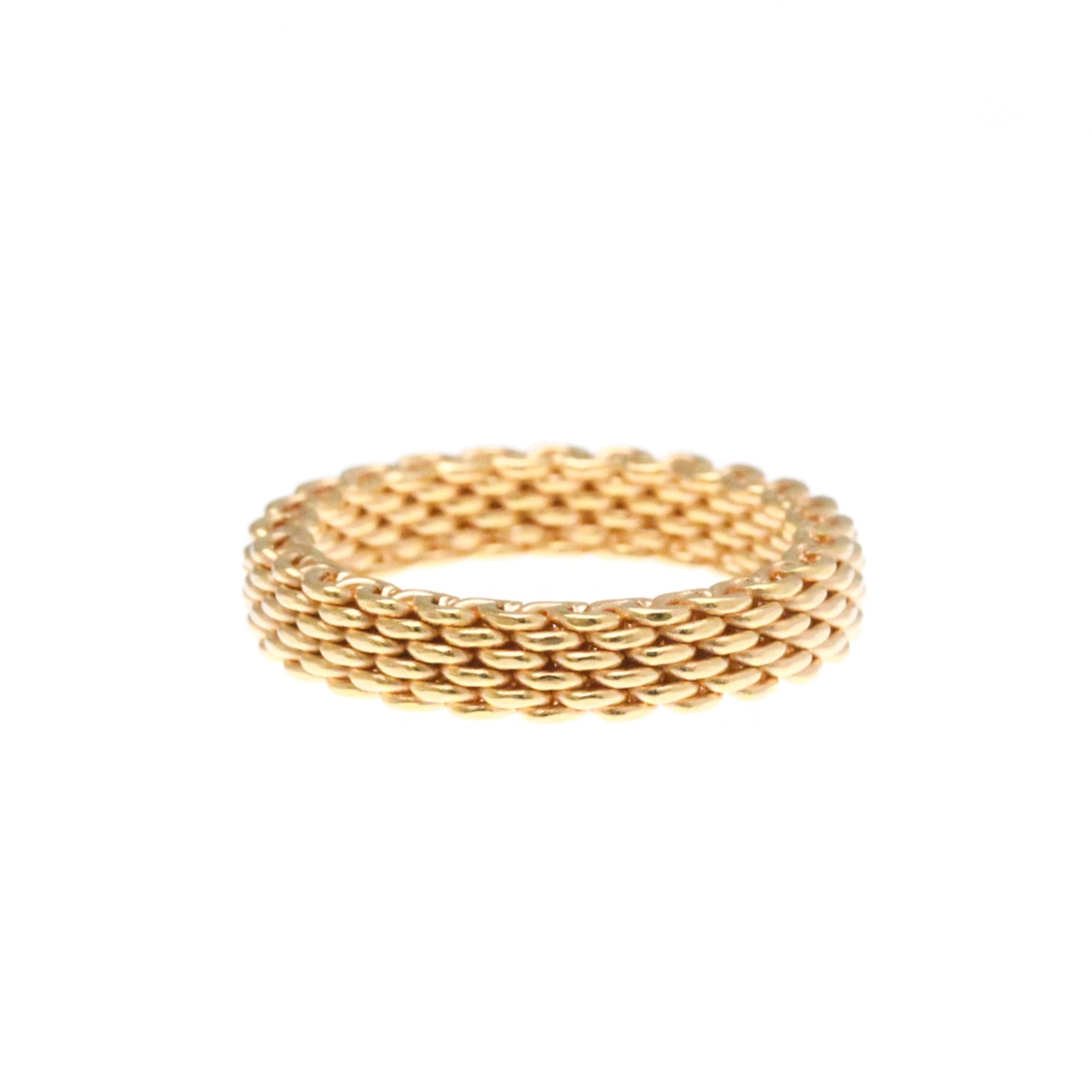 Somerset Mesh Ring 18K Rose Gold