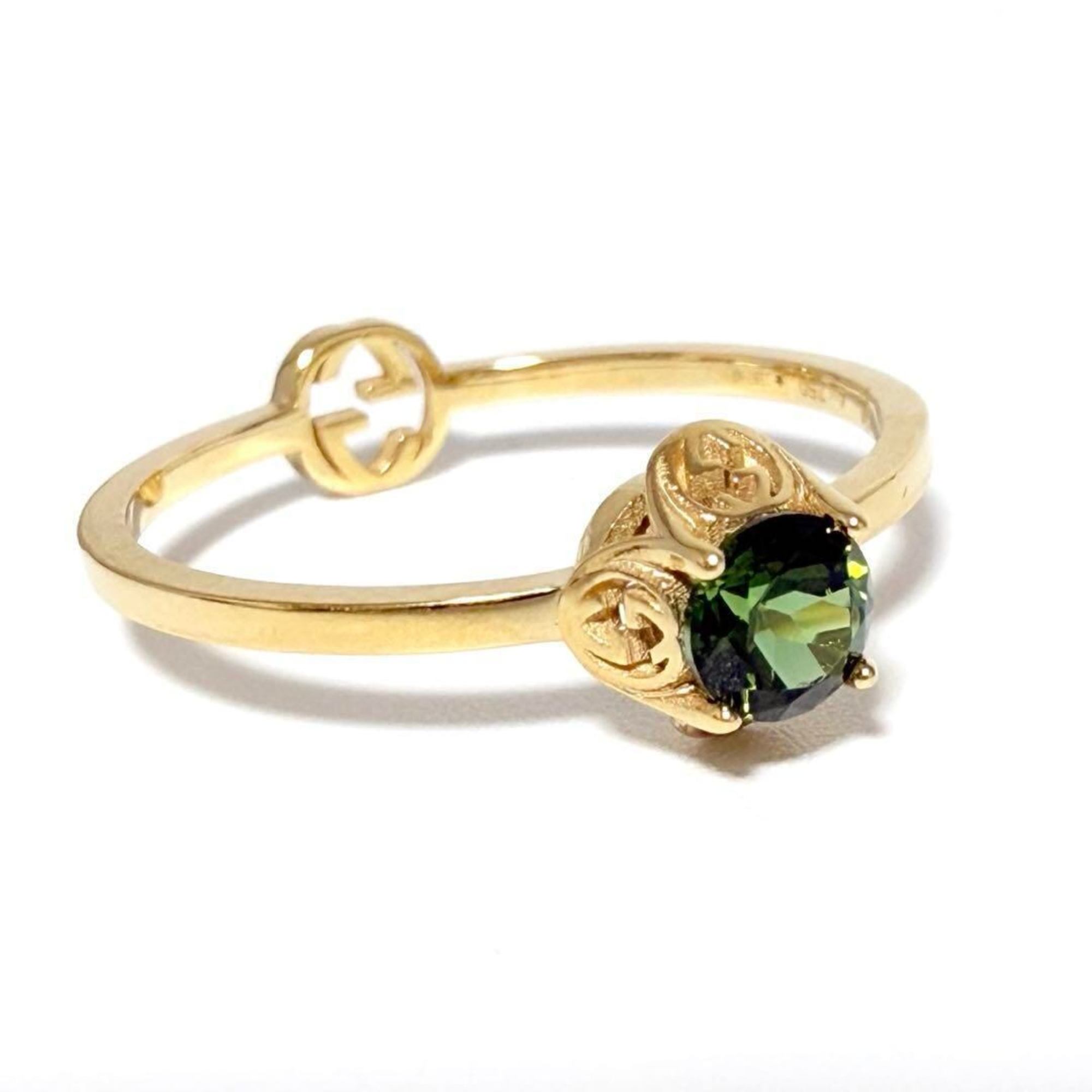 Ring 18K Yellow Gold and Tourmaline