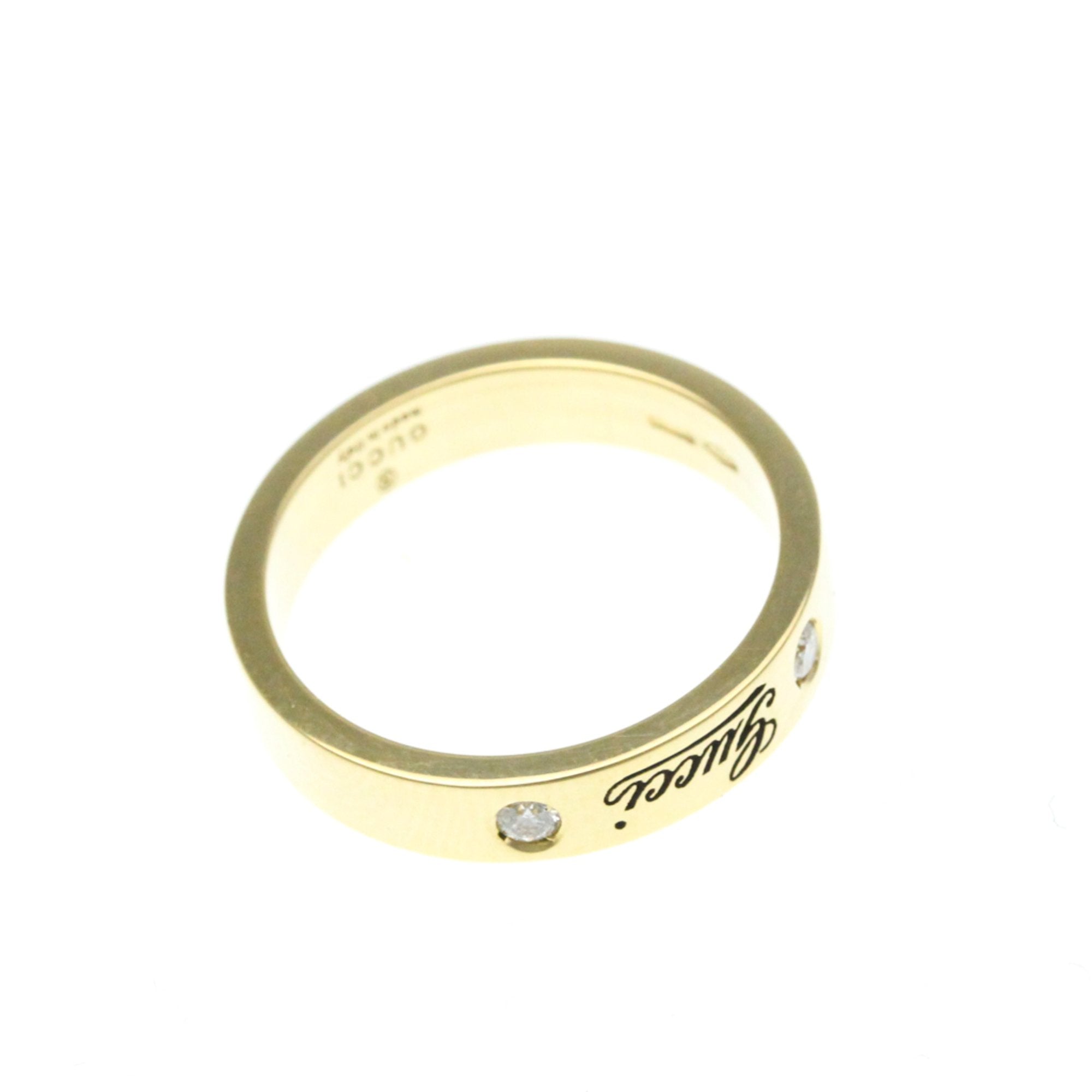 Ring 18K Yellow Gold with Diamond