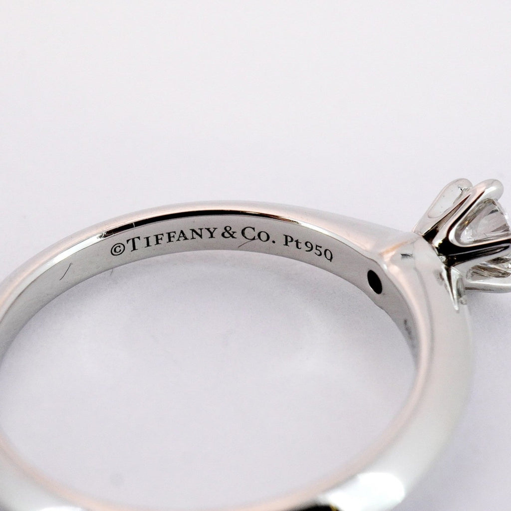 Solitaire Ring Platinum with Diamond