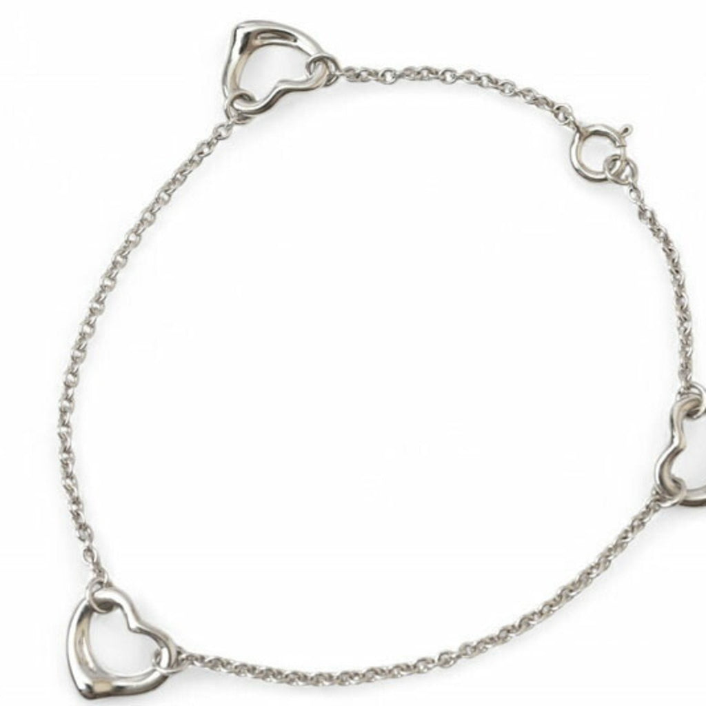 Triple Heart Bracelet Sterling Silver